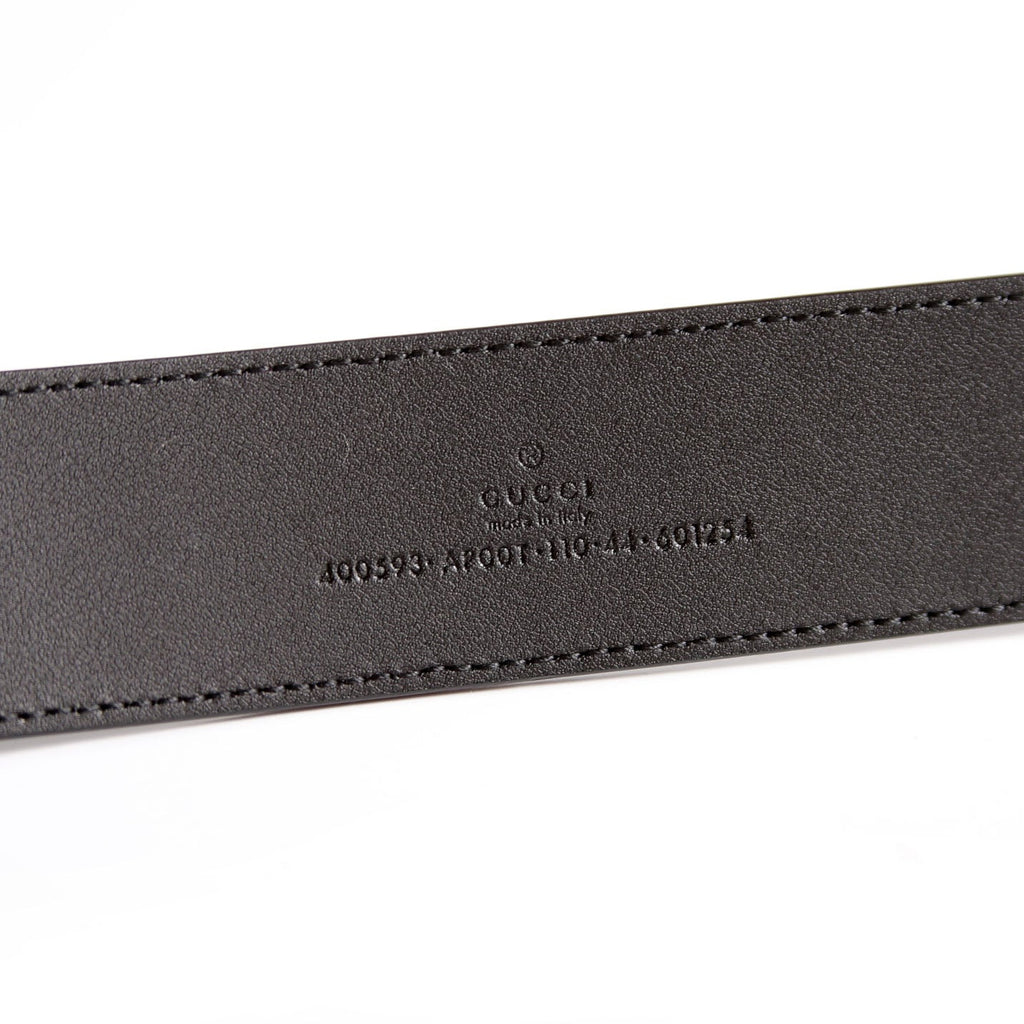 Gucci 400593 GG Marmont Belt Size 110/44 Black