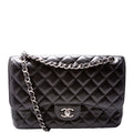 Chanel Classic Flap Jumbo Caviar 21-24M Black