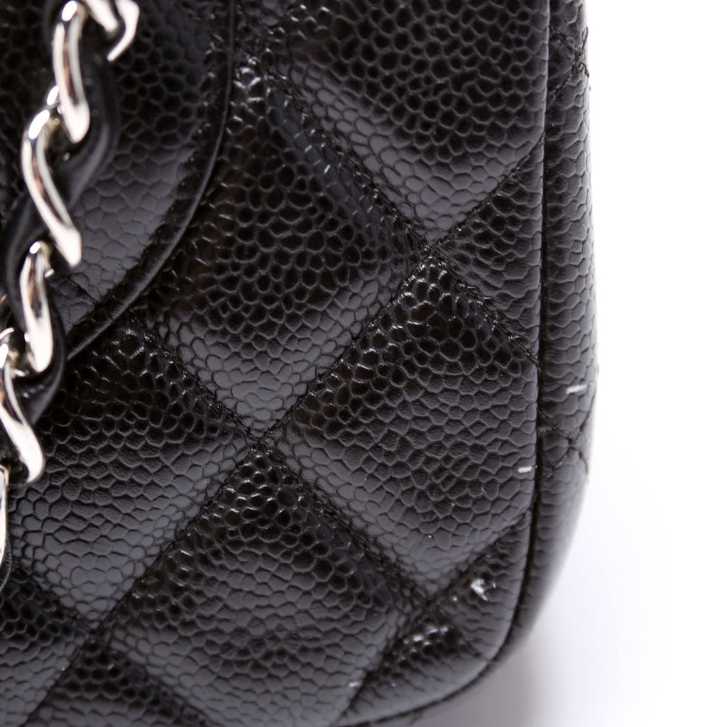 Chanel Classic Flap Jumbo Caviar 21-24M Black