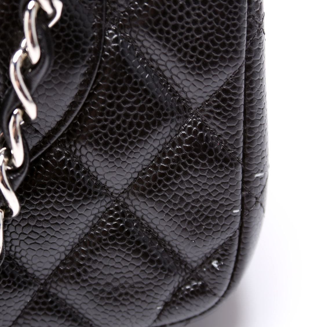 Chanel Classic Flap Jumbo Caviar 21-24M Black