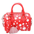Louis Vuitton Speedy 20 Bandouliere Kusama Dots Empreinte Red