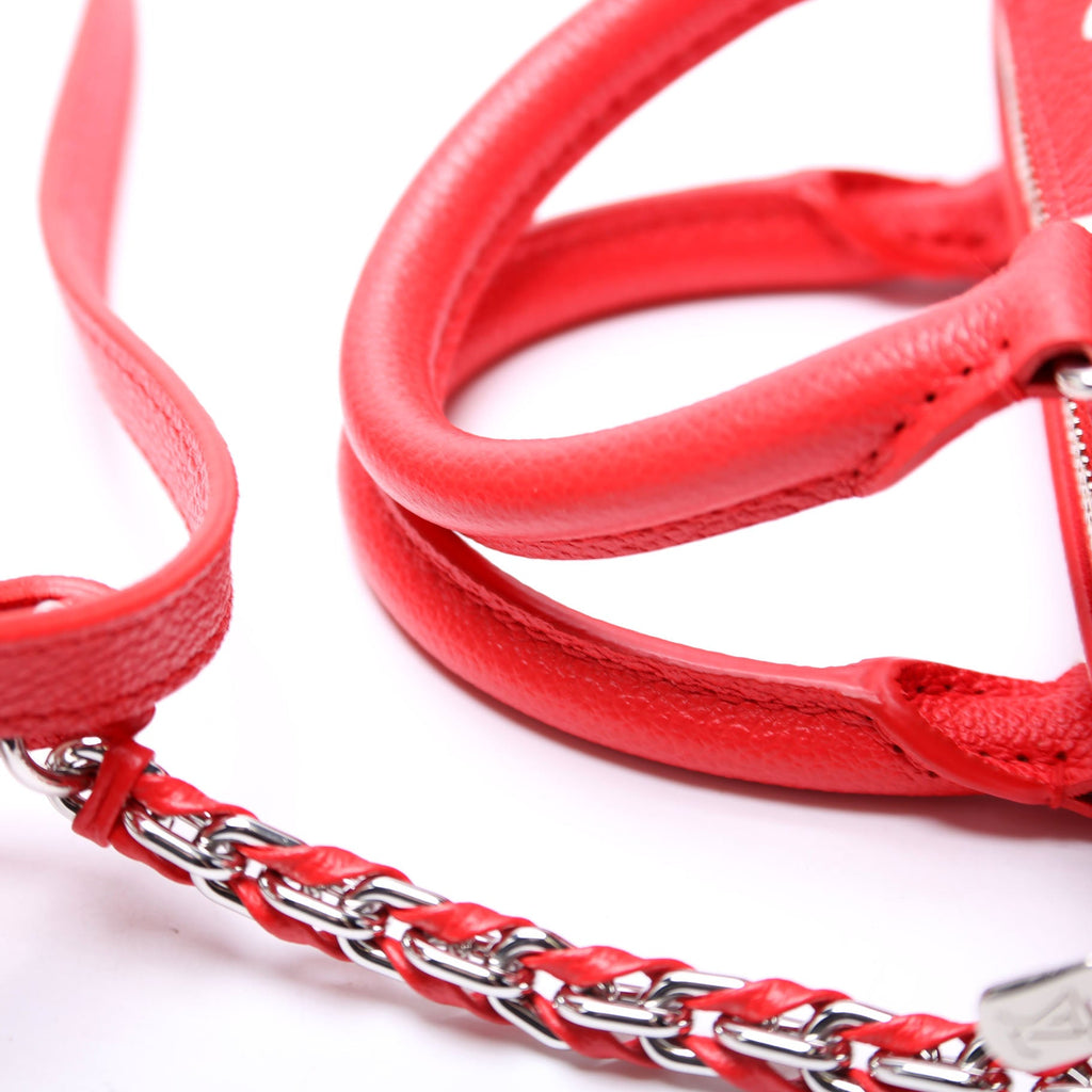 Louis Vuitton Speedy 20 Bandouliere Kusama Dots Empreinte Red