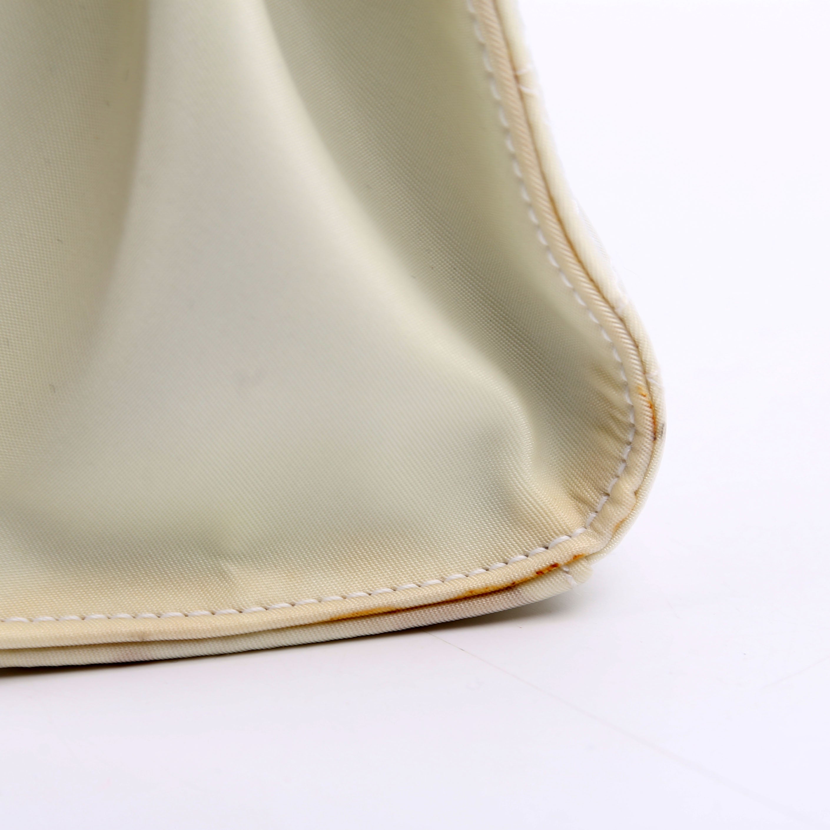 Christian Dior Lady Dior East West Vintage Canvas White