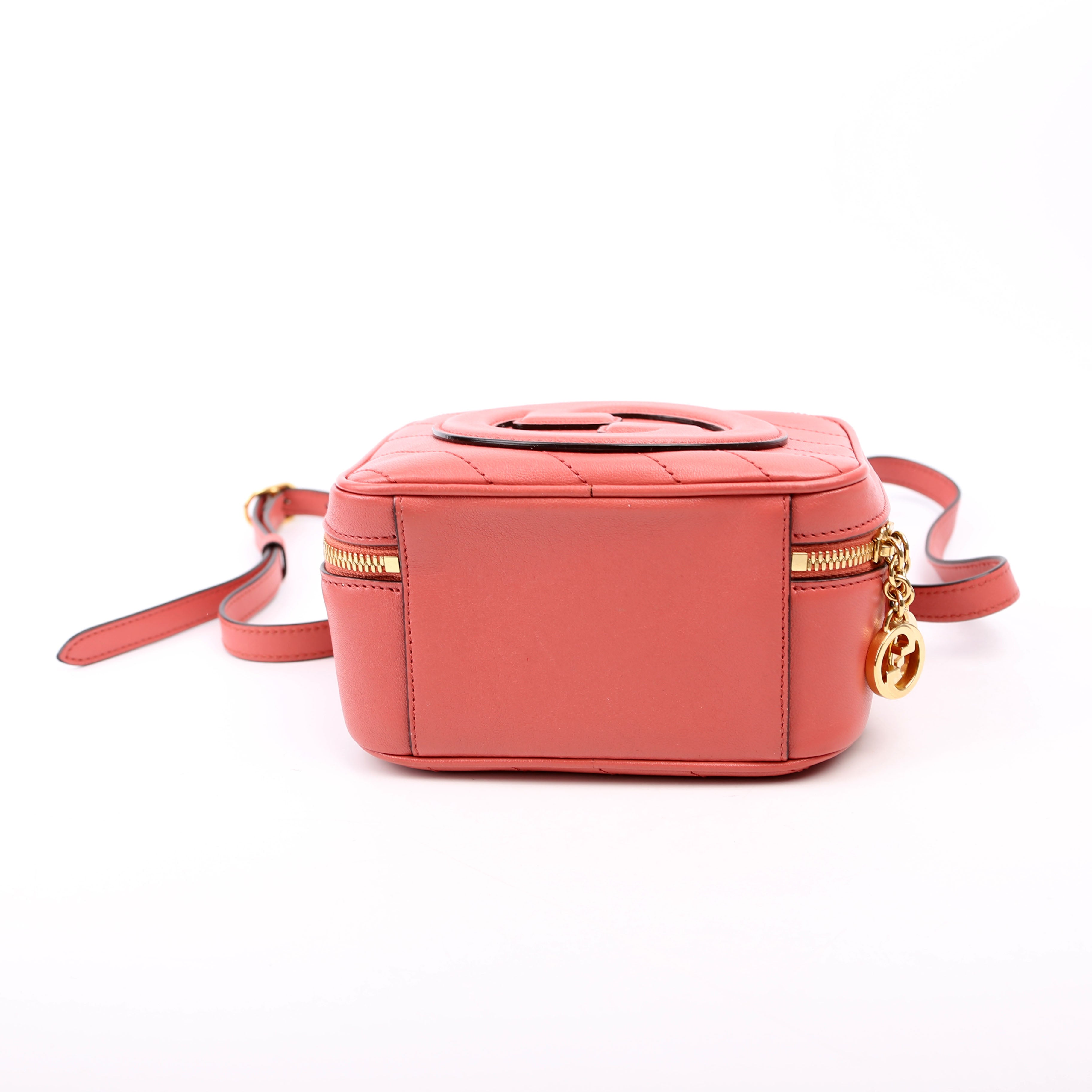 Gucci 744434 Blondie Leather Top Handle Bag