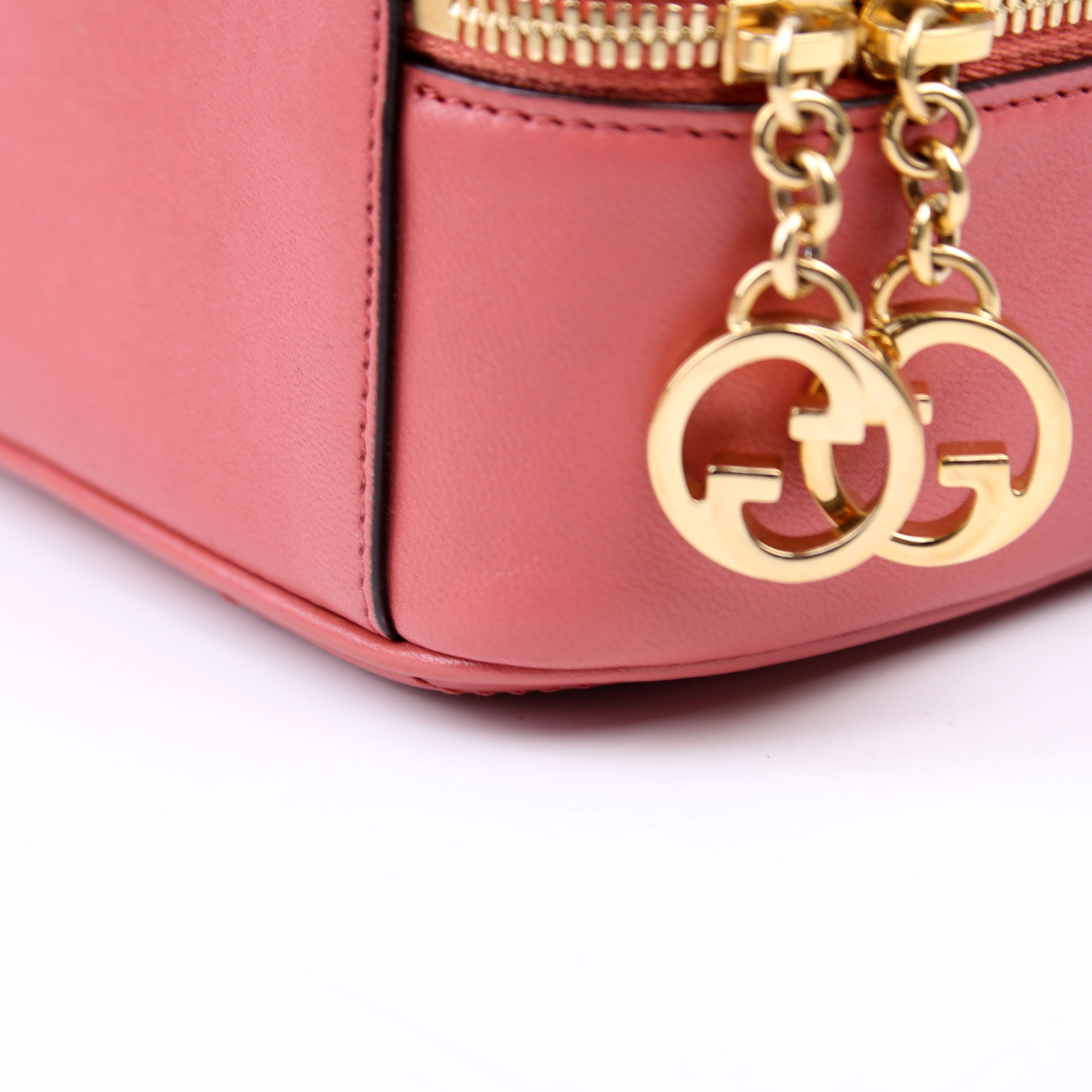 Gucci 744434 Blondie Leather Top Handle Bag