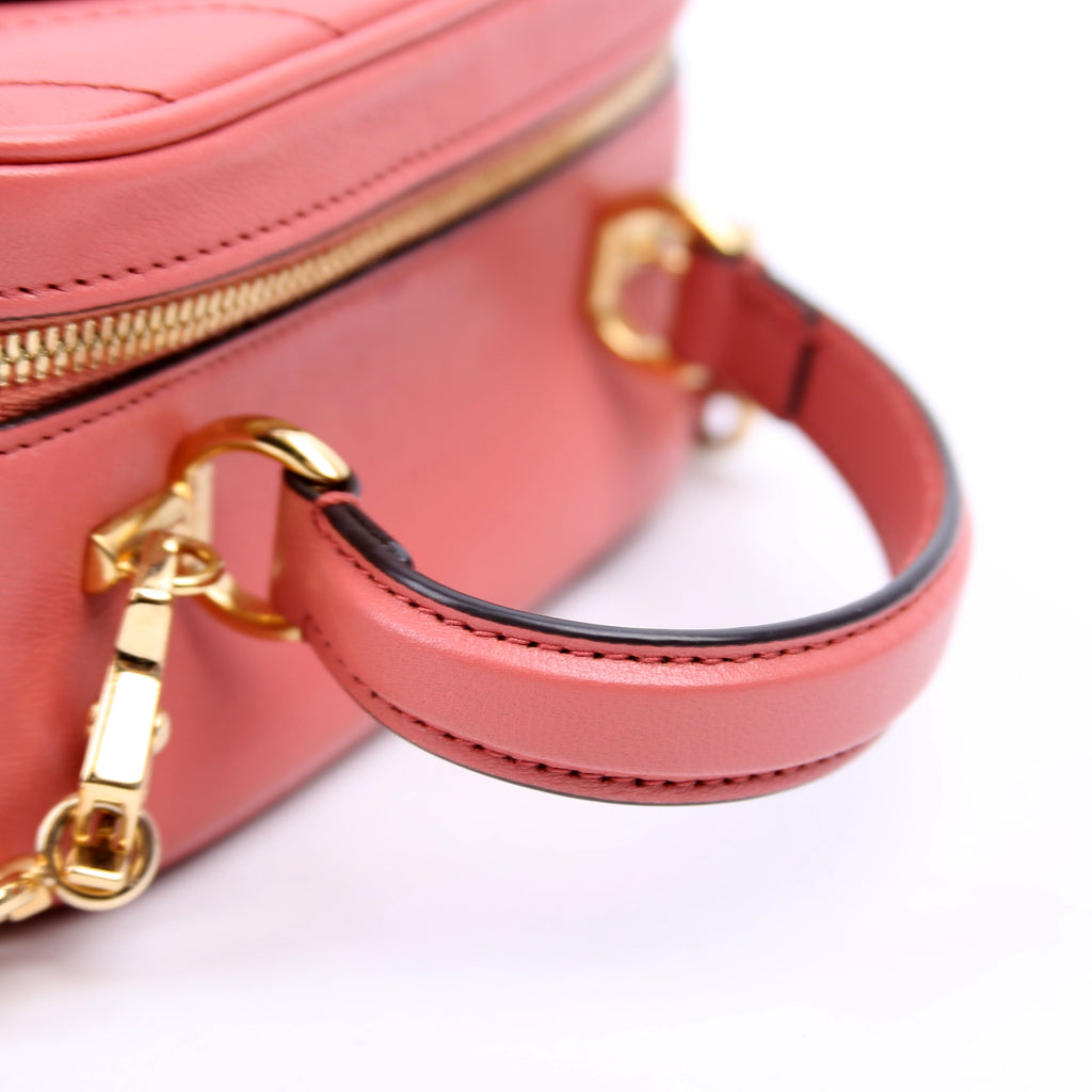 Gucci 744434 Blondie Leather Top Handle Bag