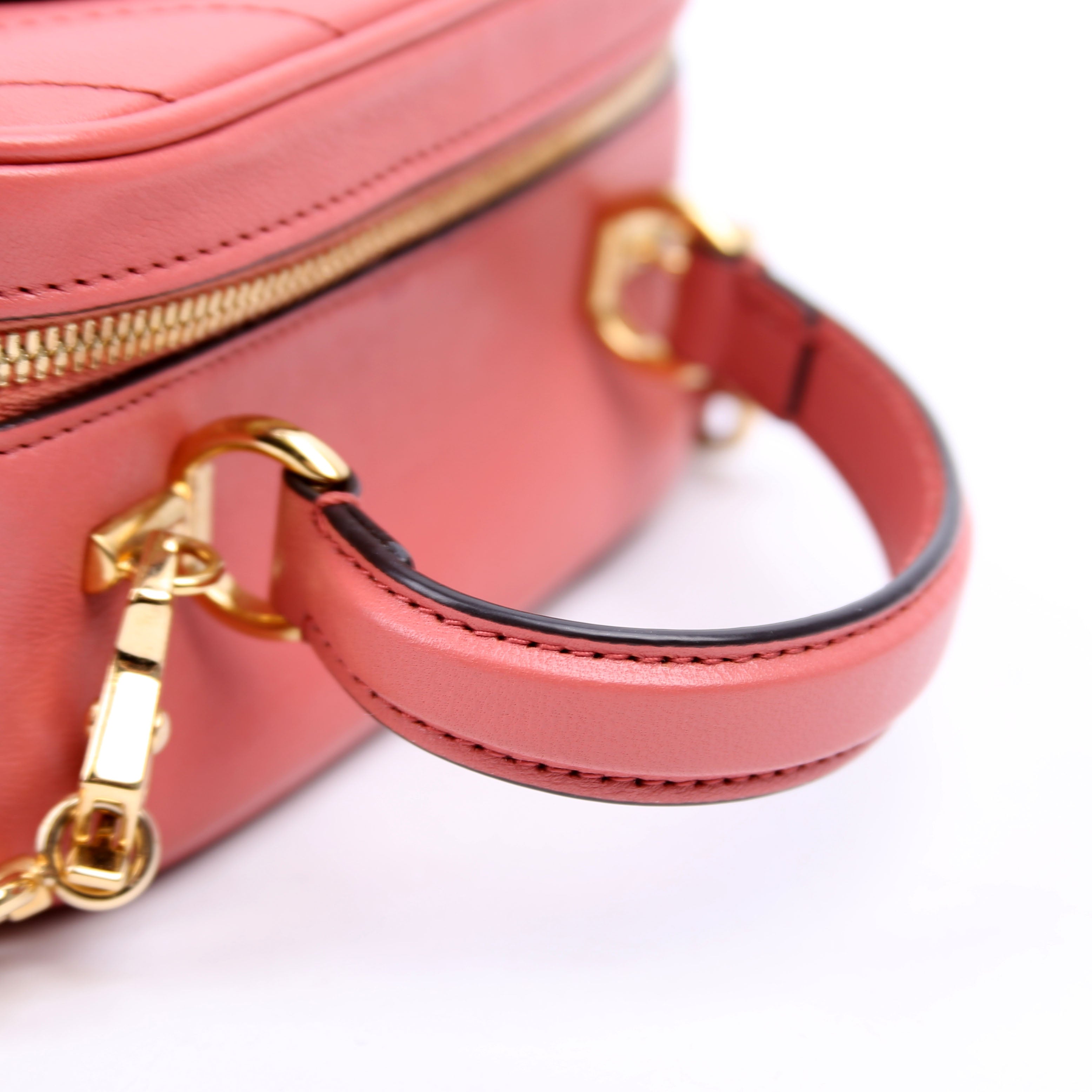 Gucci 744434 Blondie Leather Top Handle Bag
