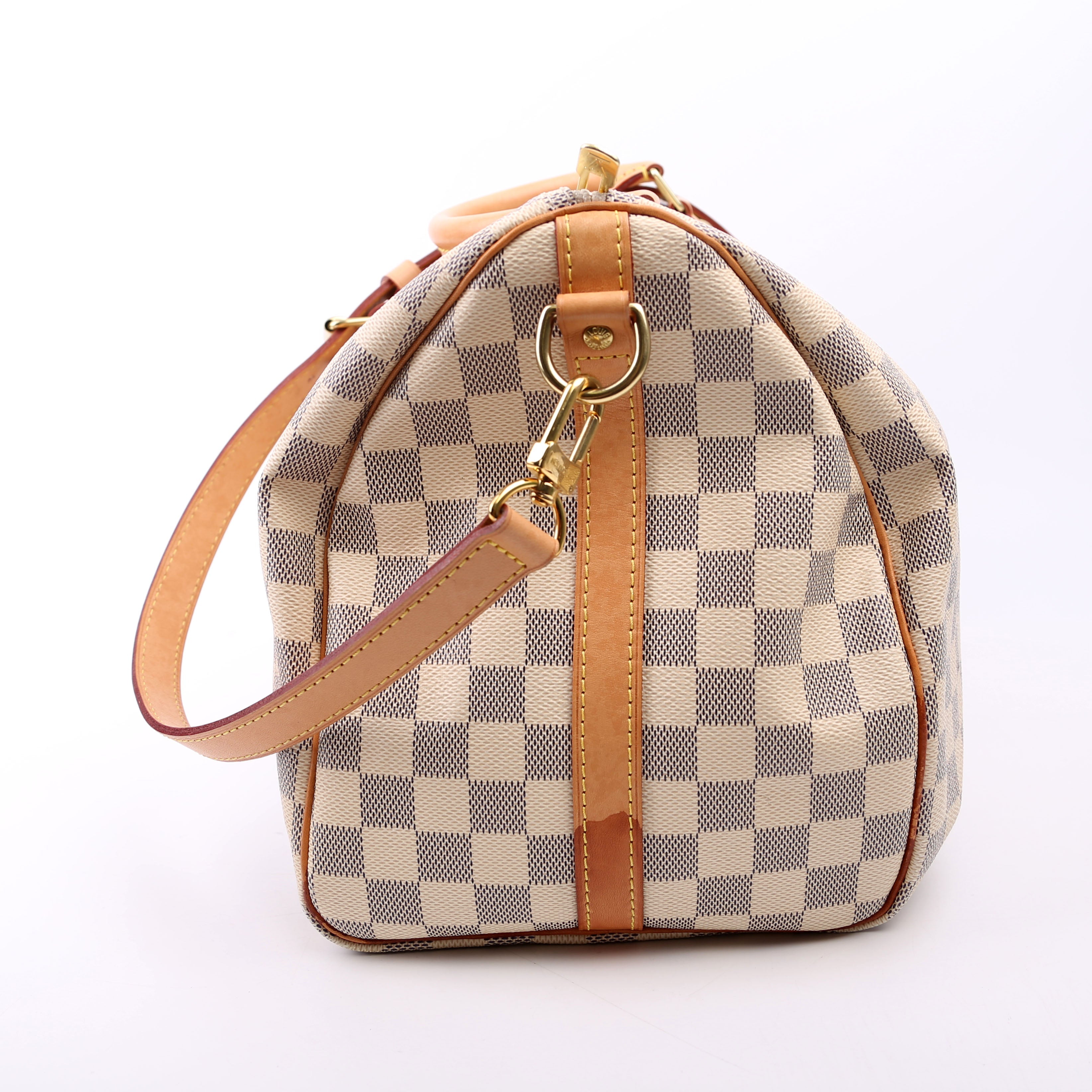 Louis Vuitton Speedy 35 Damier Azur Bandouliere