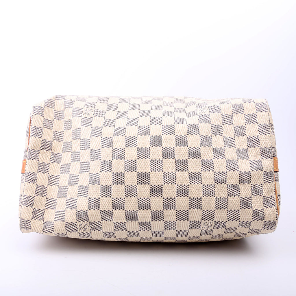 Louis Vuitton Speedy 35 Damier Azur Bandouliere