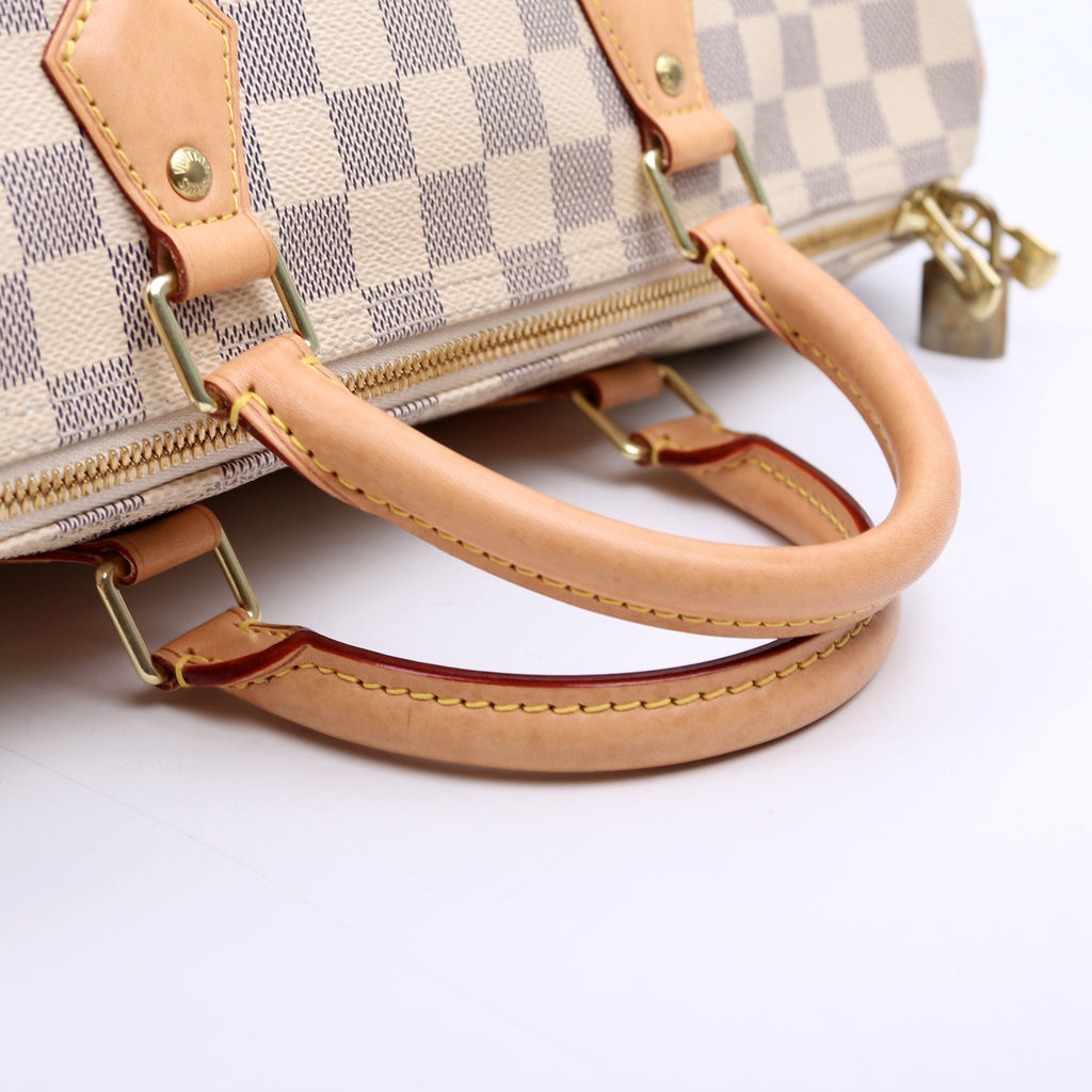 Louis Vuitton Speedy 35 Damier Azur Bandouliere