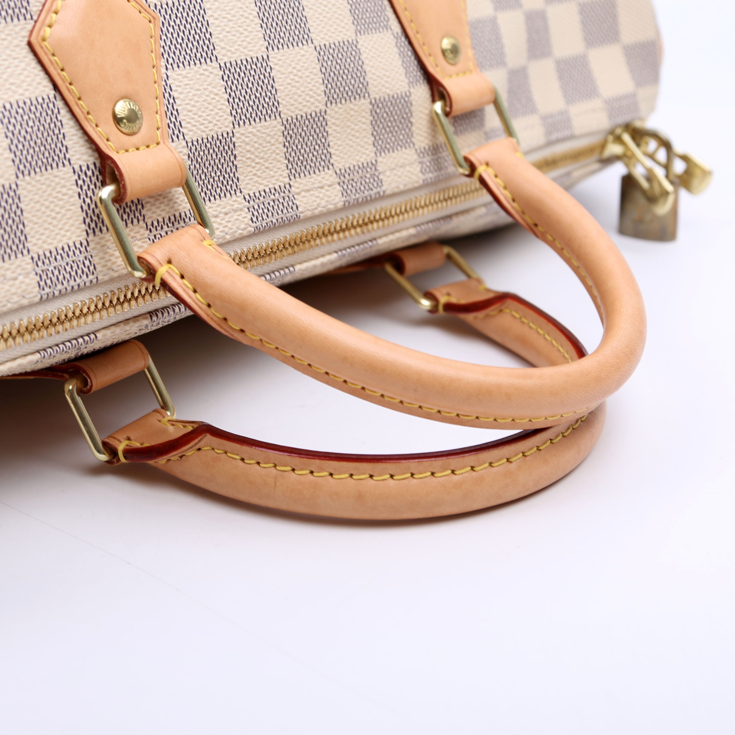 Louis Vuitton Speedy 35 Damier Azur Bandouliere