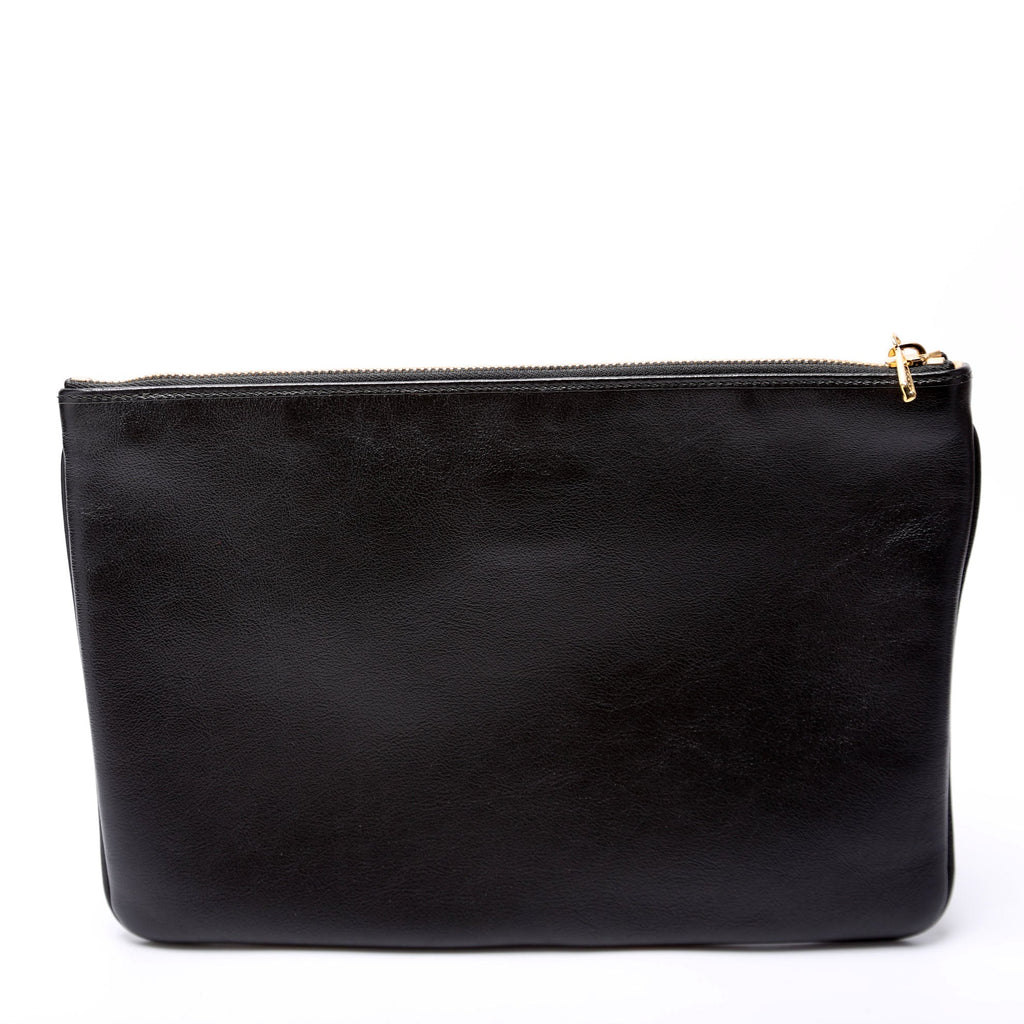 Gucci 573795 Raja Web Ophidia Clutch Black