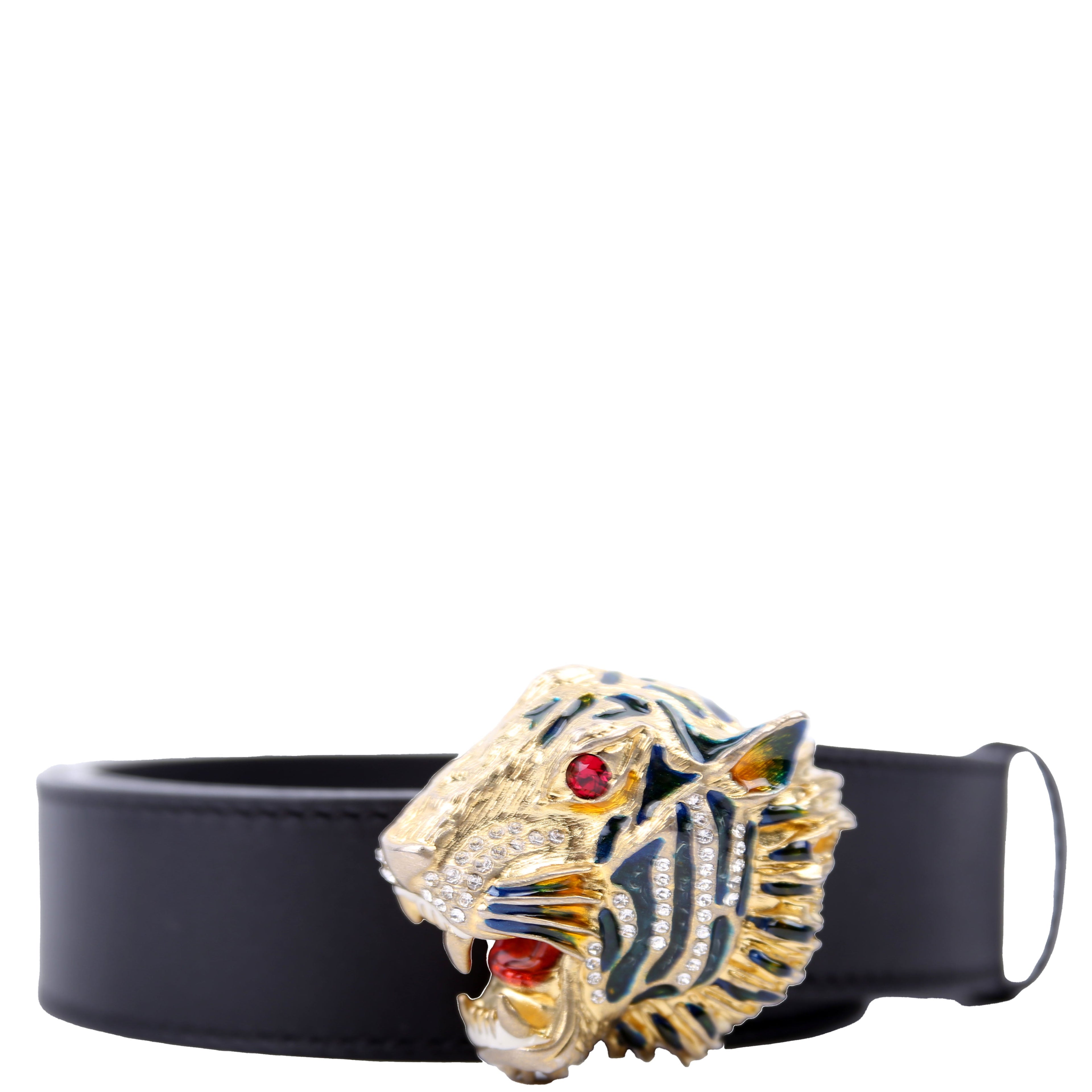 Gucci 543152 Tiger Head Belt Size 70/28