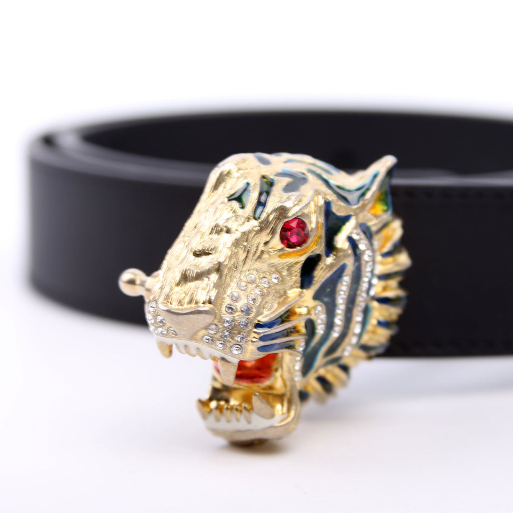Gucci 543152 Tiger Head Belt Size 70/28
