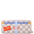 Louis Vuitton Clemence Wallet Summer Trunks Damier Azur