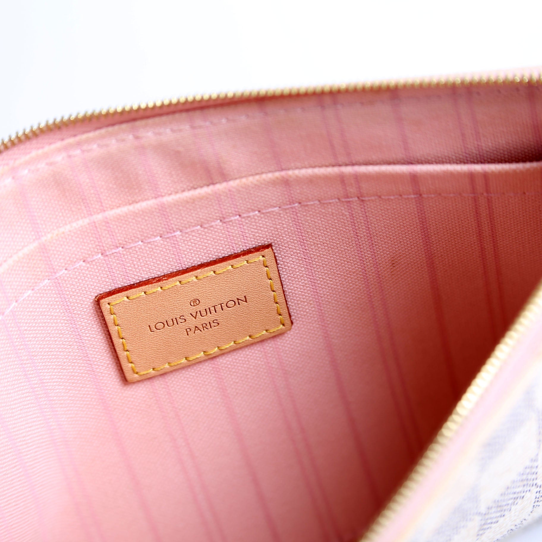 Louis Vuitton Pochette Only Azur Neverfull