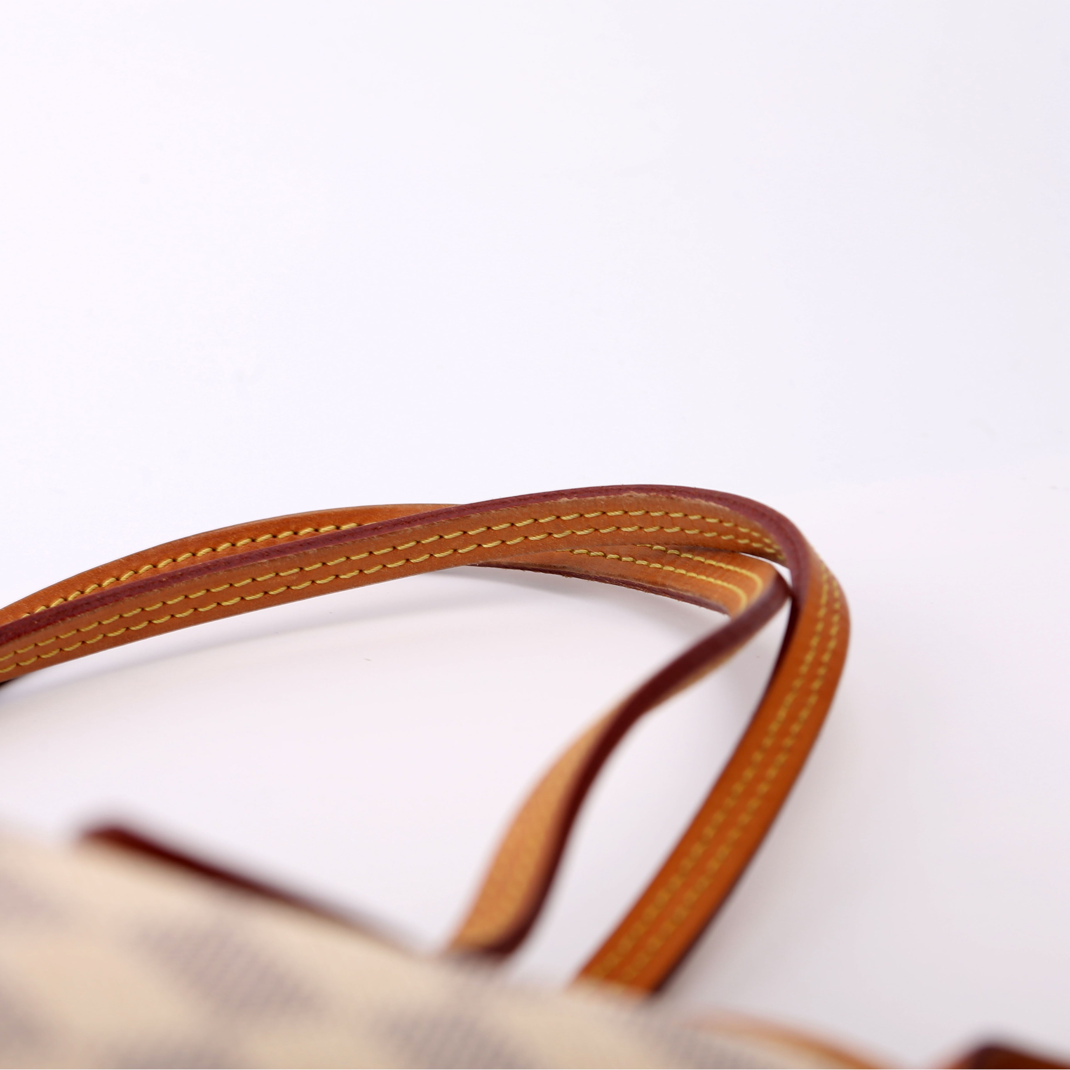 Louis Vuitton Neverfull with Wallet MM Damier Azur