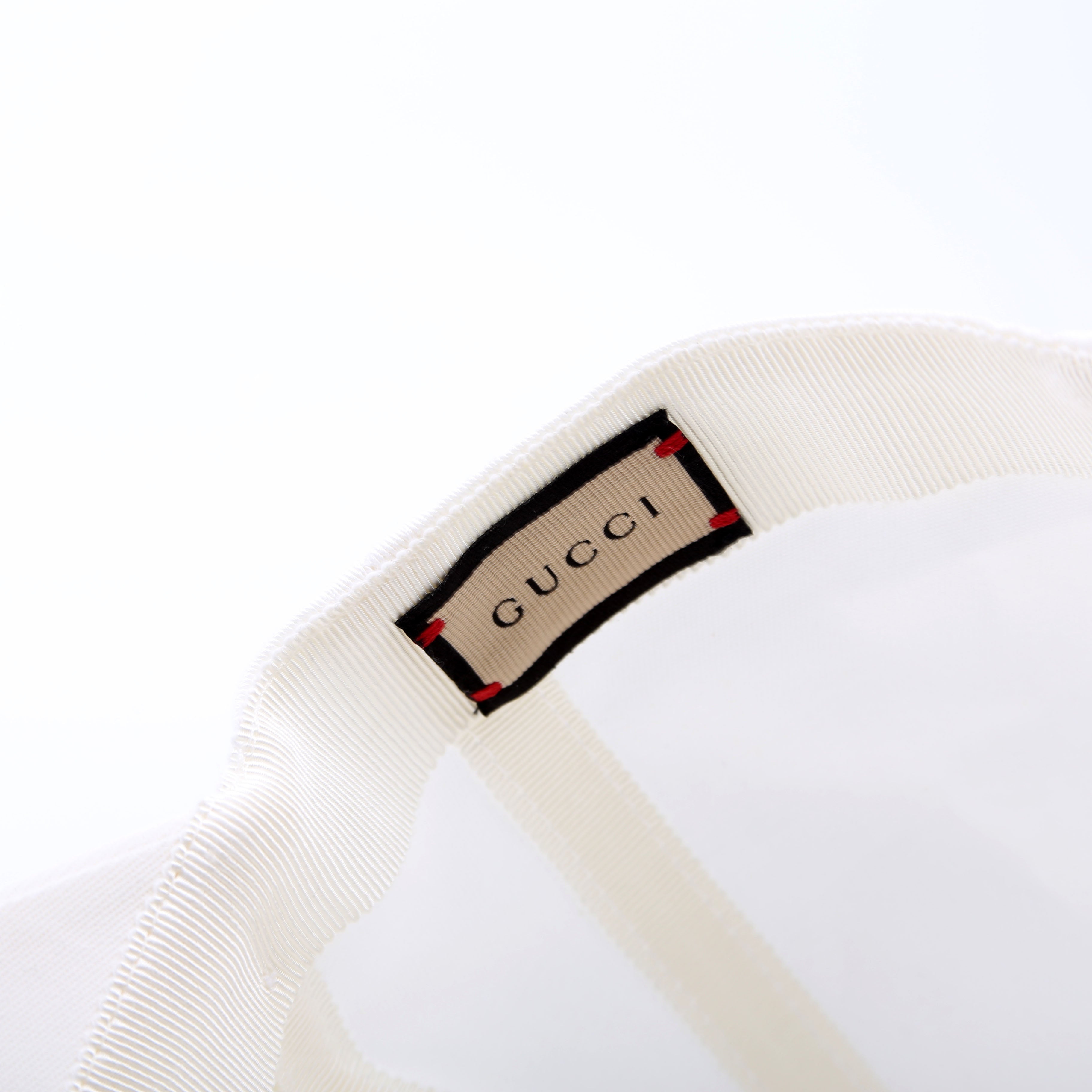 Gucci Logo 1921 Adjustable Hat Large White/Green