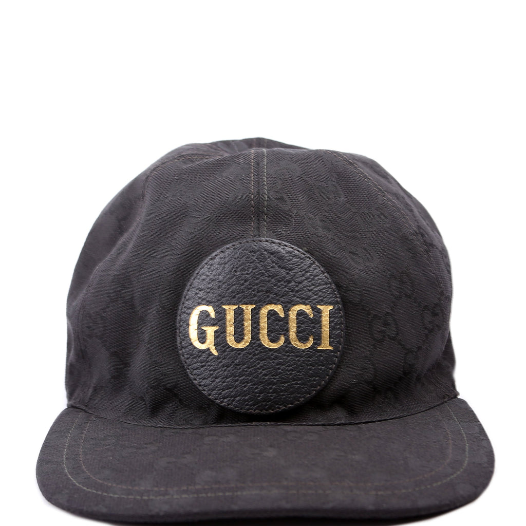 Gucci GG Canvas Off The Grid Logo Baseball Cap Size Large Black