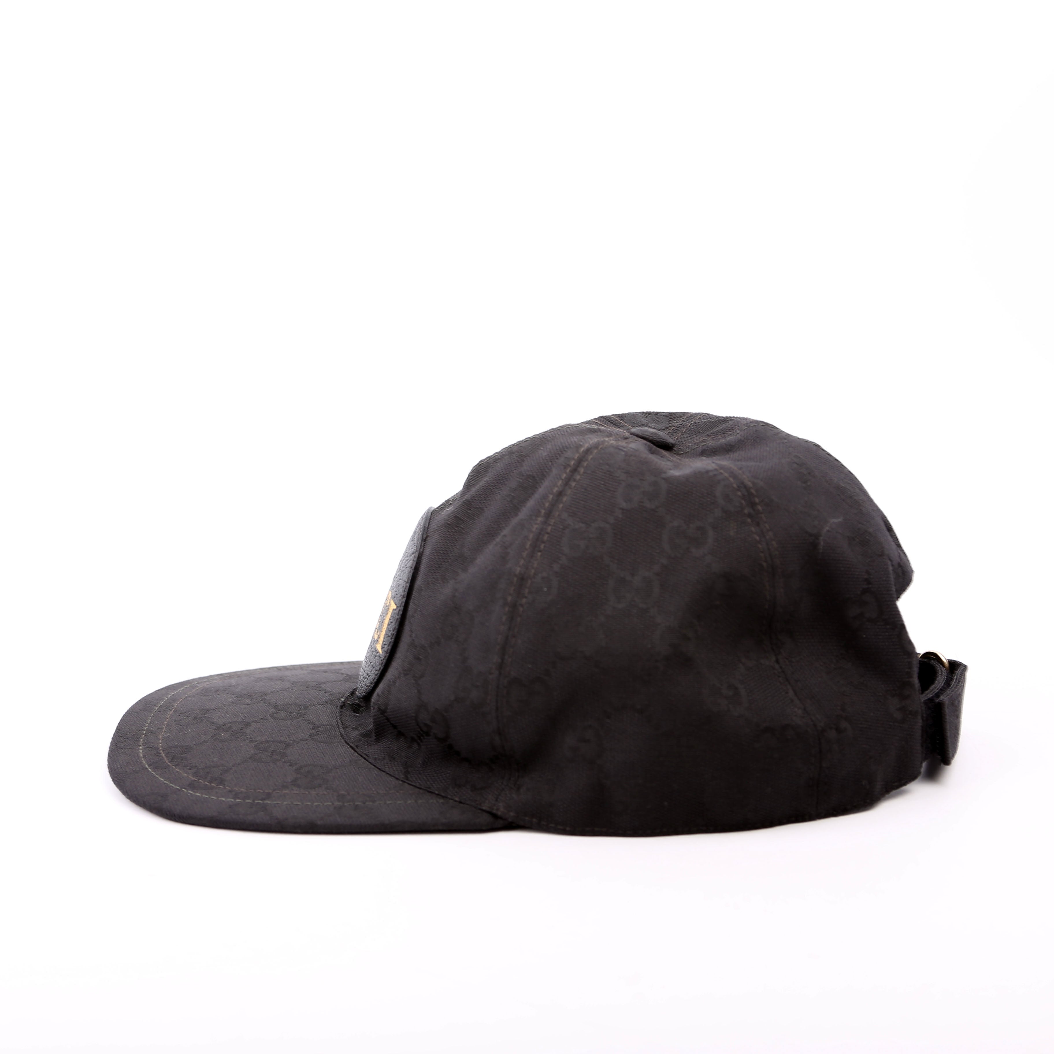 Gucci GG Canvas Off The Grid Logo Baseball Cap Size Large Black