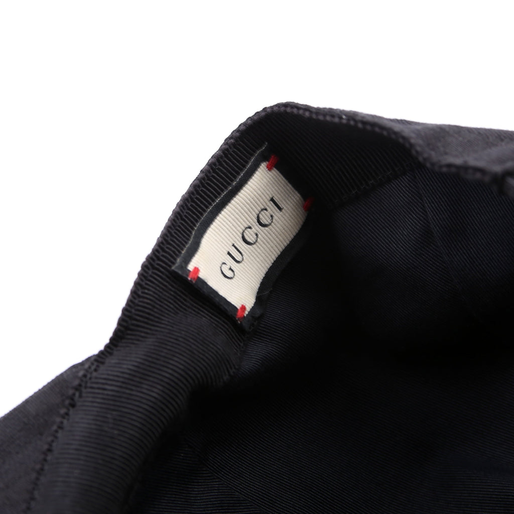 Gucci GG Canvas Off The Grid Logo Baseball Cap Size Large Black