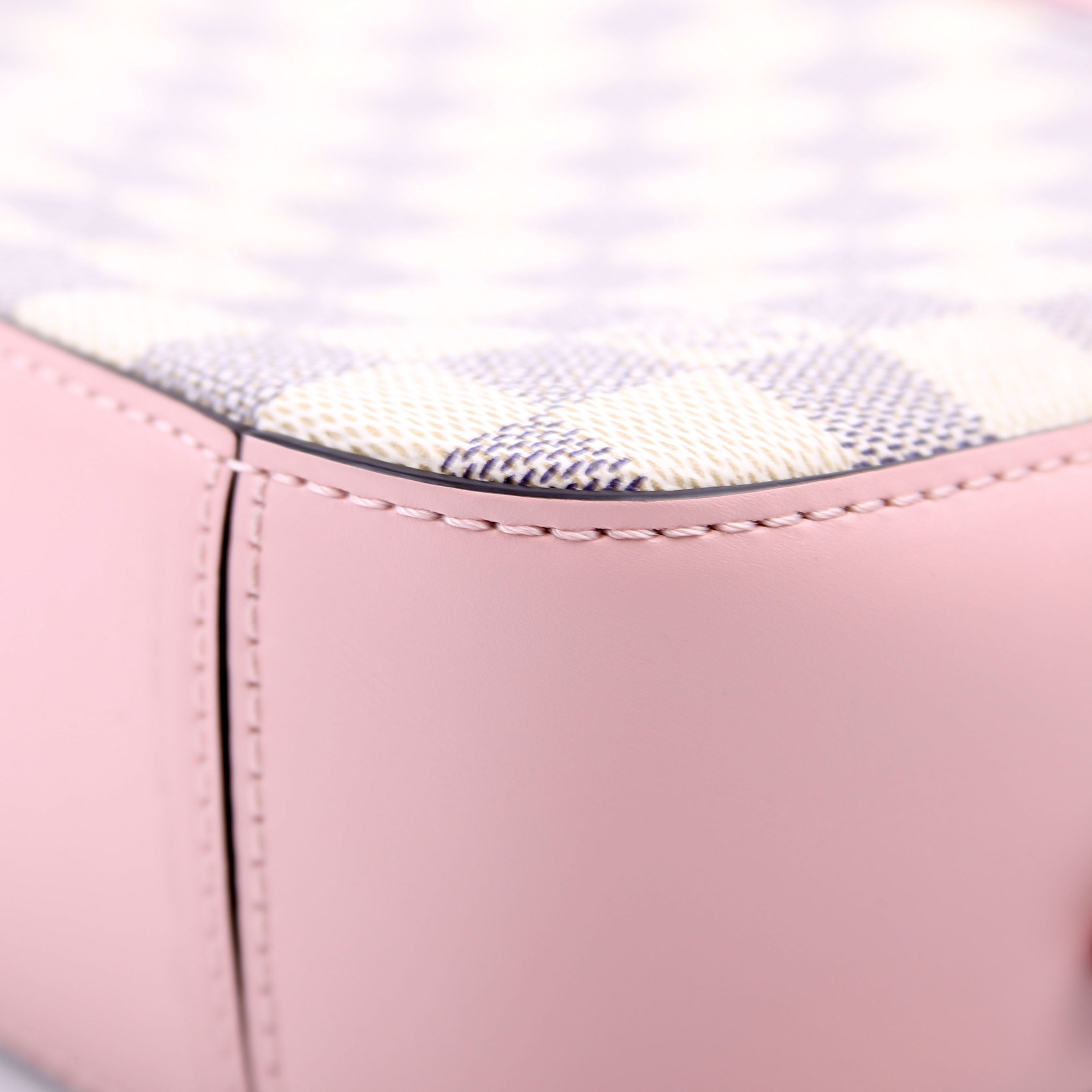 Louis Vuitton Saintonge Damier Azur Pink