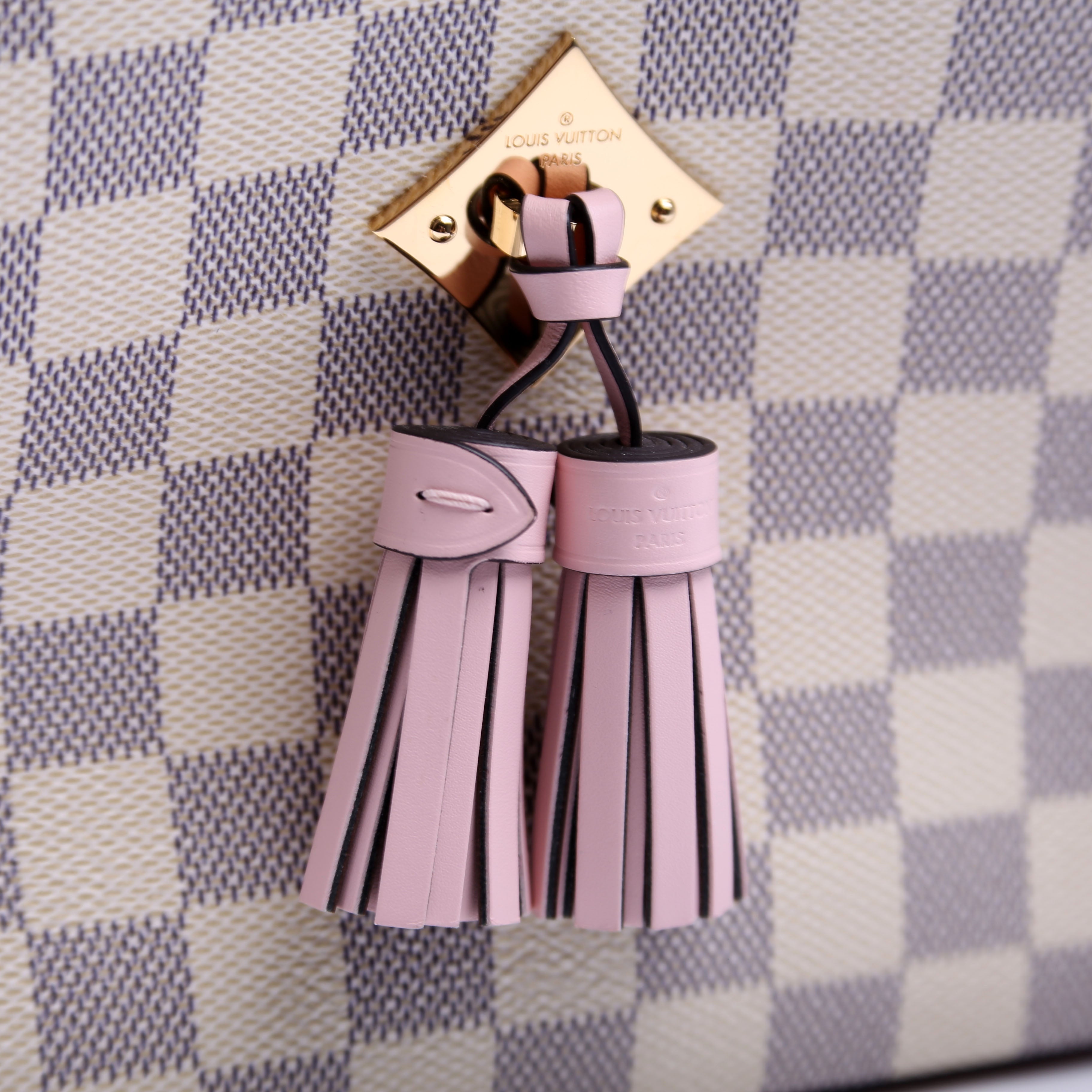 Louis Vuitton Saintonge Damier Azur Pink
