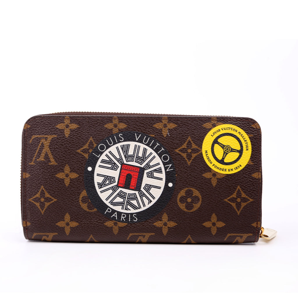 Louis Vuitton Monogram Zippy Wallet My World Tour