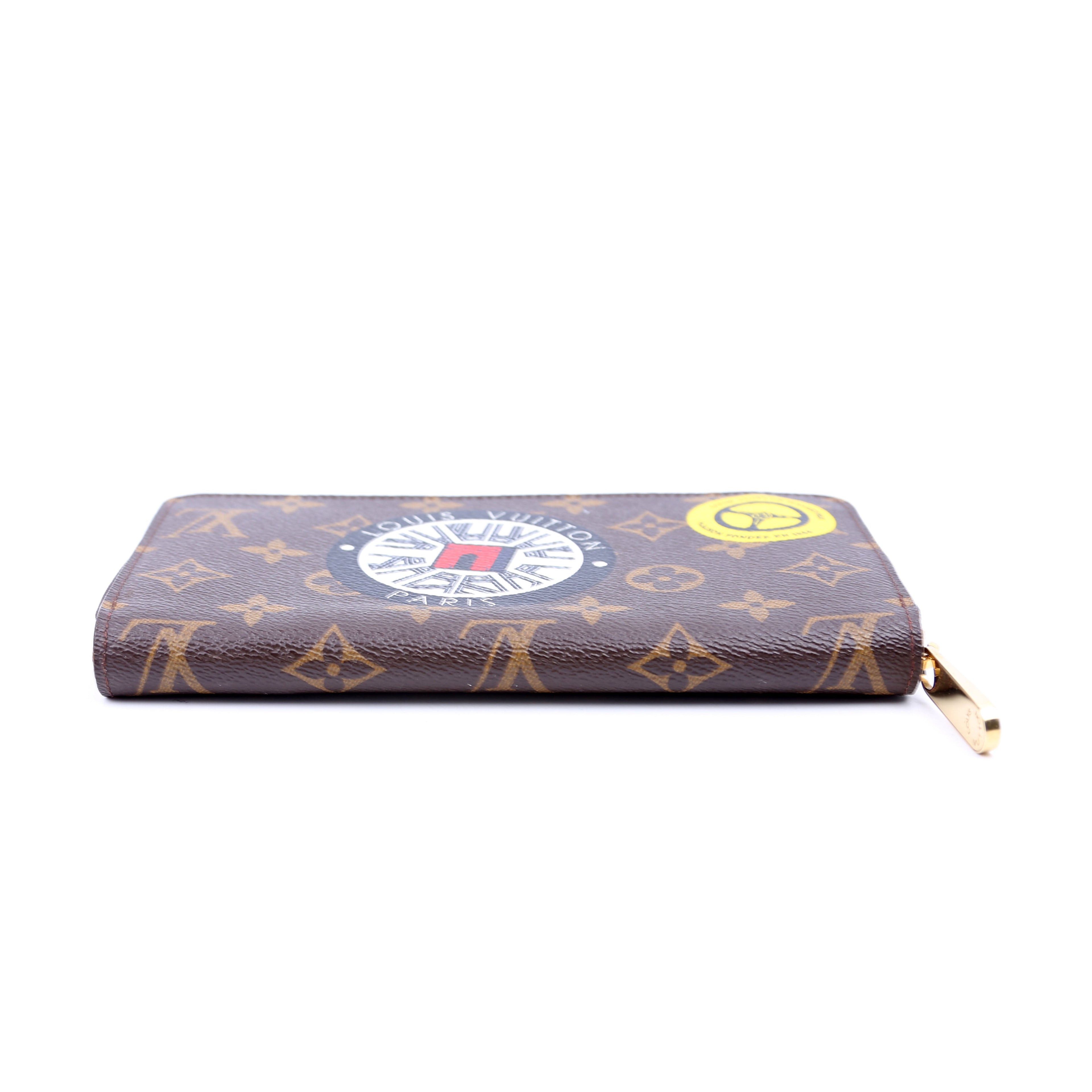 Louis Vuitton Monogram Zippy Wallet My World Tour