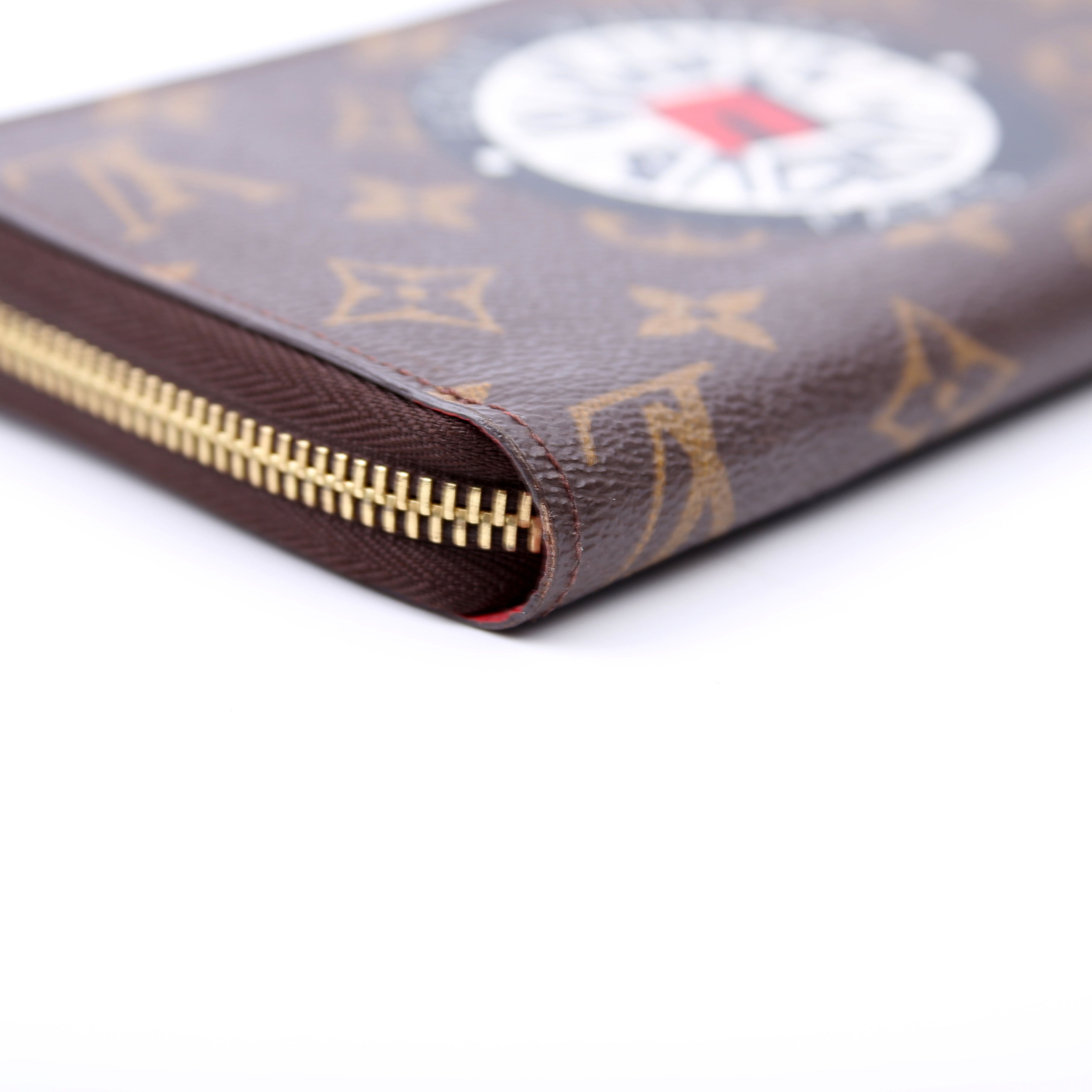 Louis Vuitton Monogram Zippy Wallet My World Tour