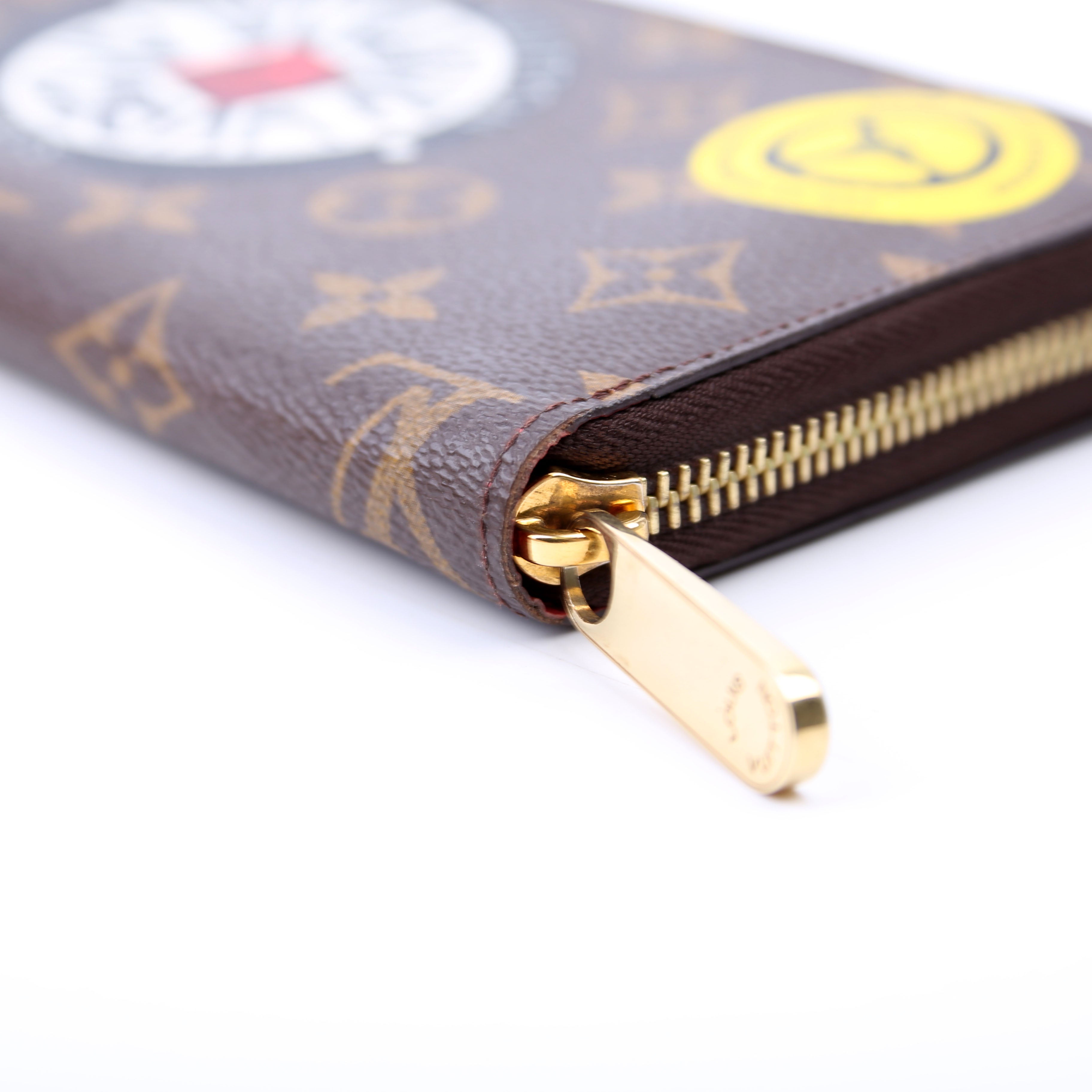 Louis Vuitton Monogram Zippy Wallet My World Tour