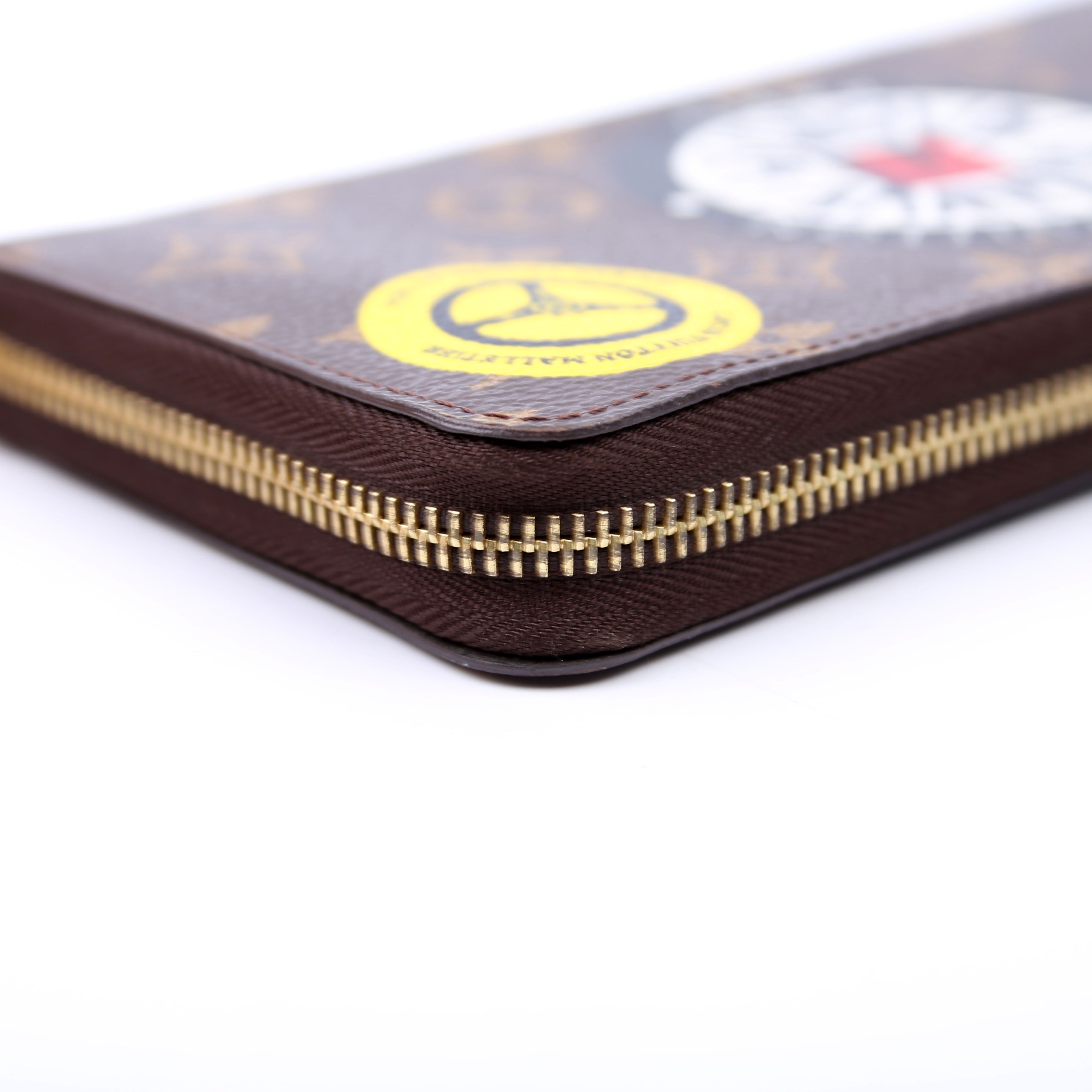 Louis Vuitton Monogram Zippy Wallet My World Tour