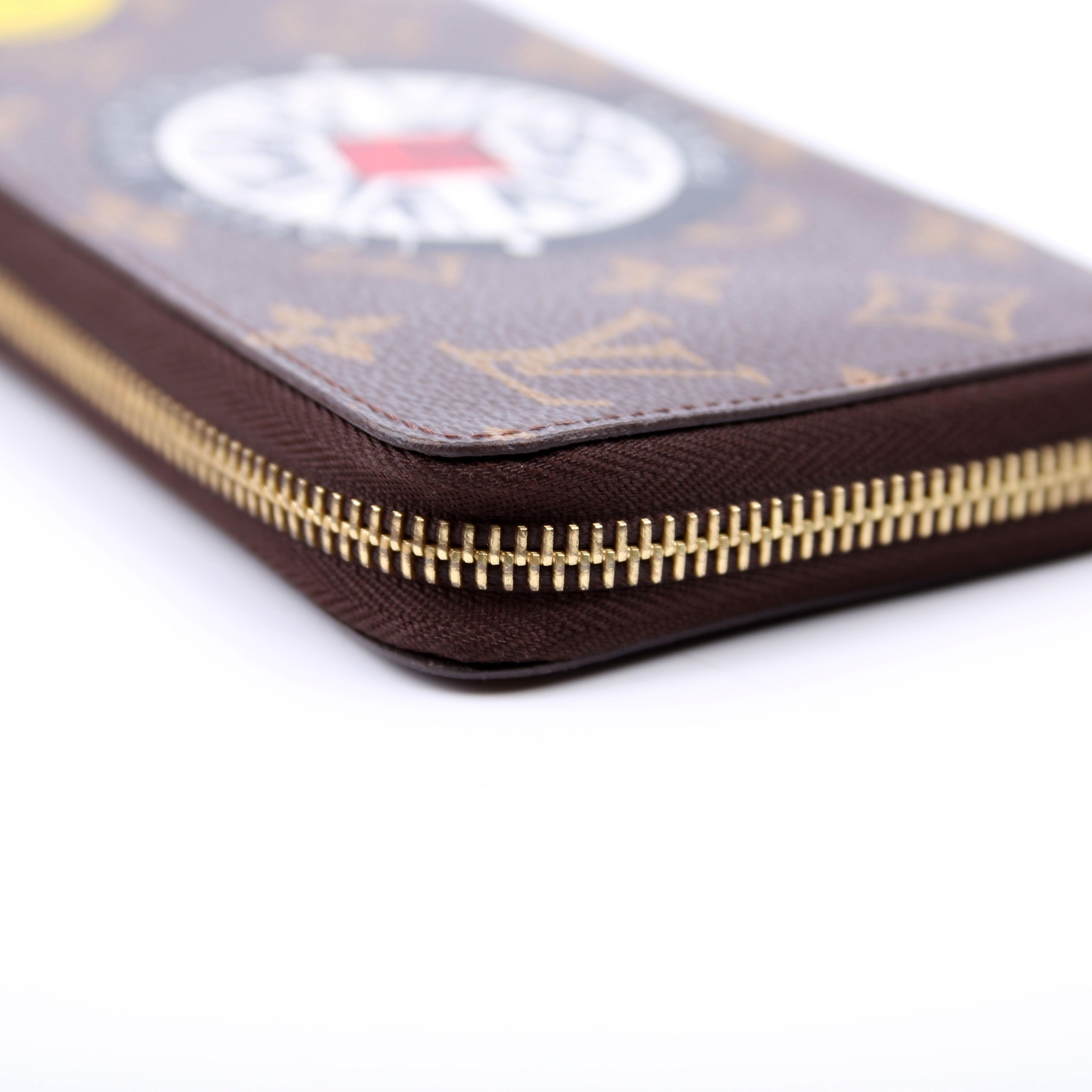Louis Vuitton Monogram Zippy Wallet My World Tour