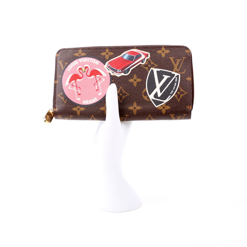 Louis Vuitton Monogram Zippy Wallet My World Tour