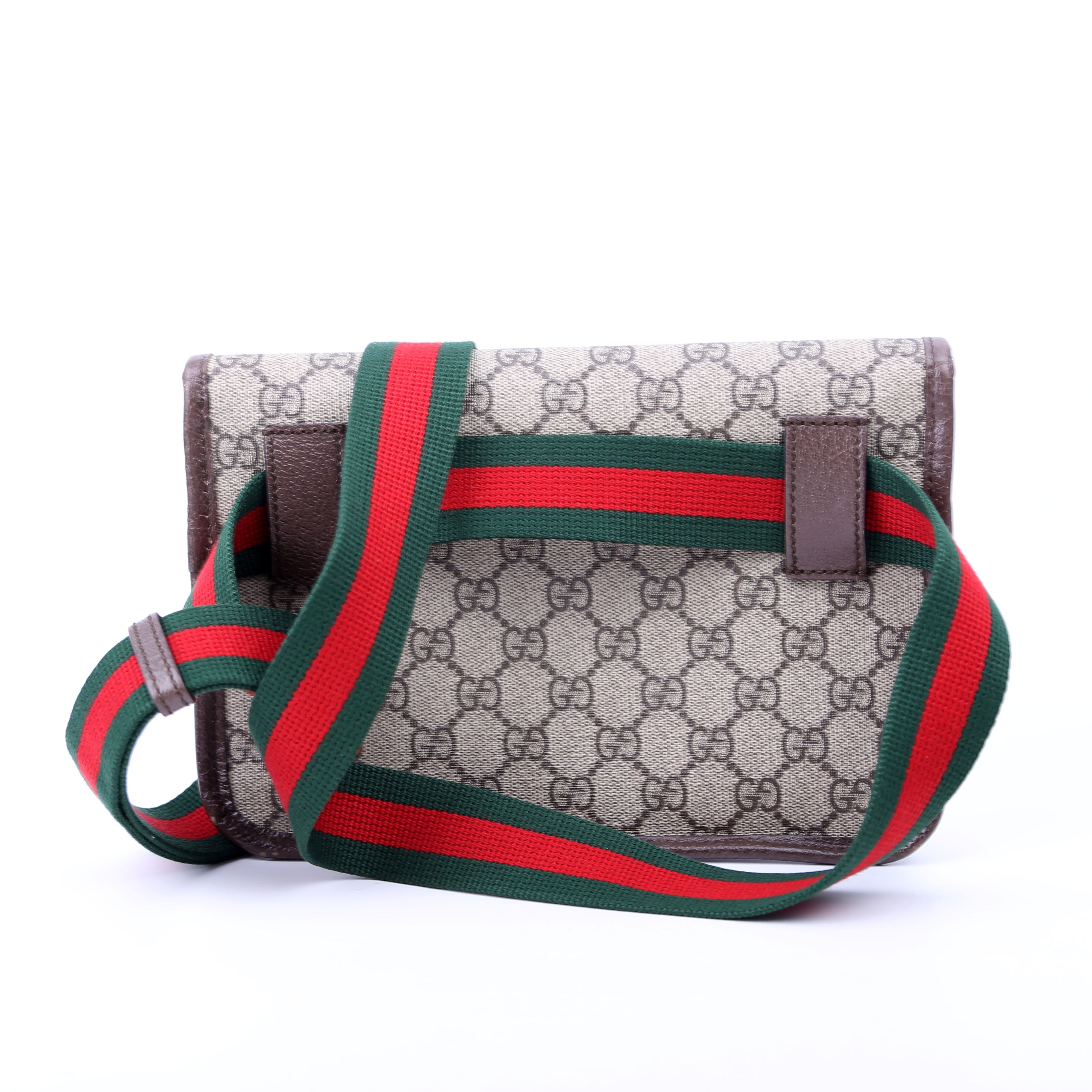 Gucci 493930 GG Supreme Neo Web Belt