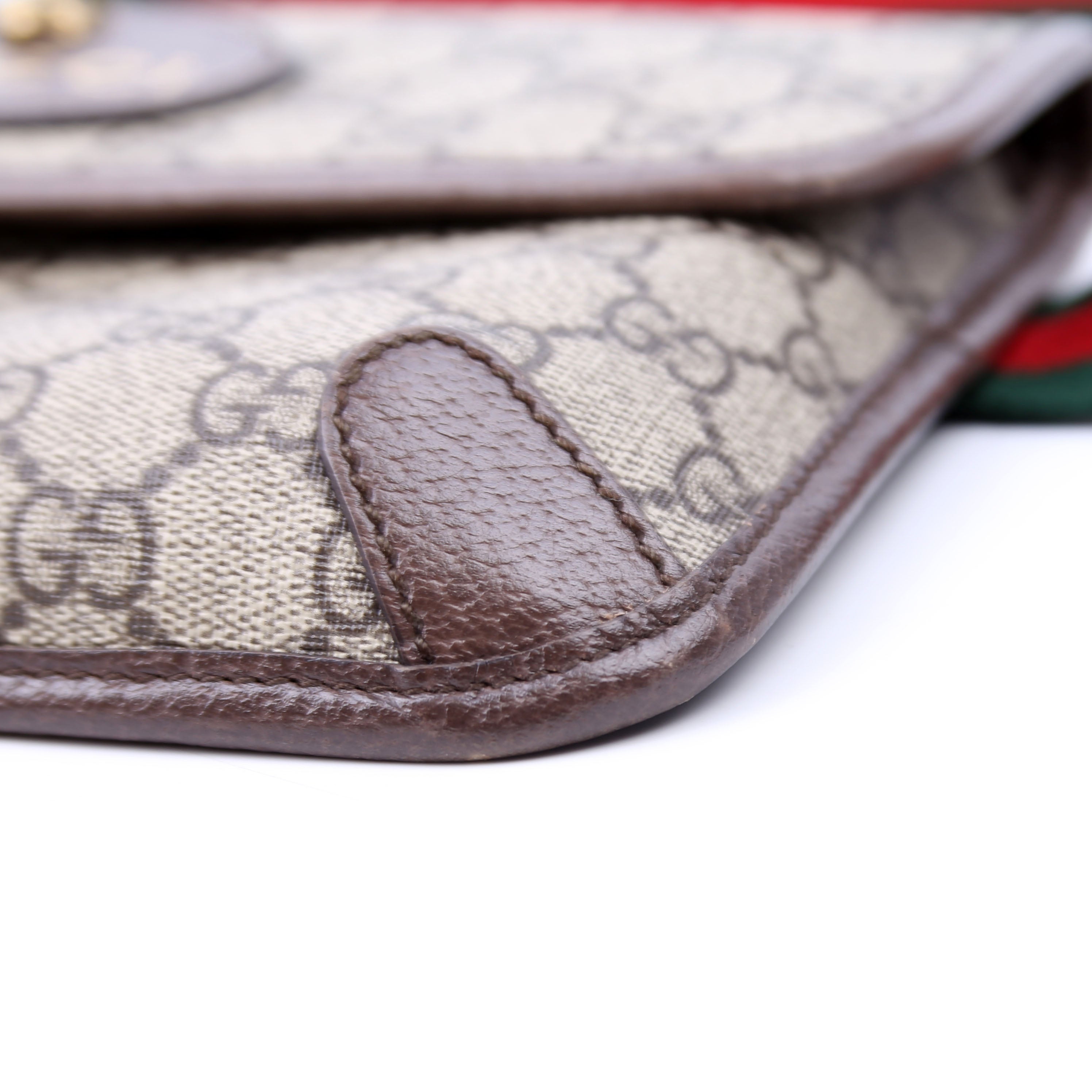Gucci 493930 GG Supreme Neo Web Belt