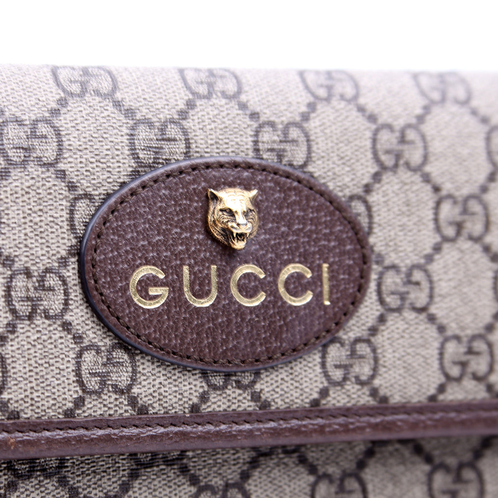 Gucci 493930 GG Supreme Neo Web Belt