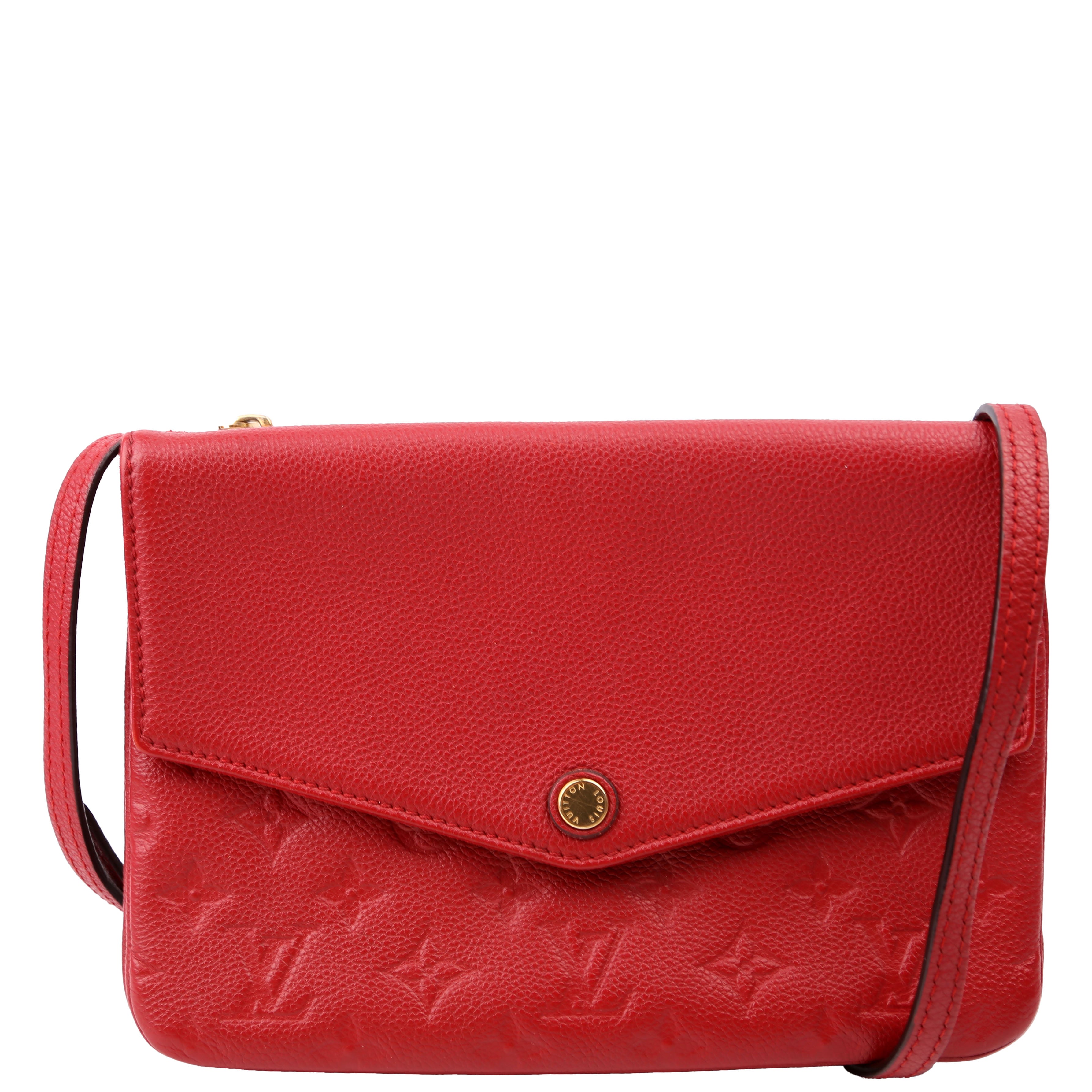 Louis Vuitton Twice Bag Empreinte Red