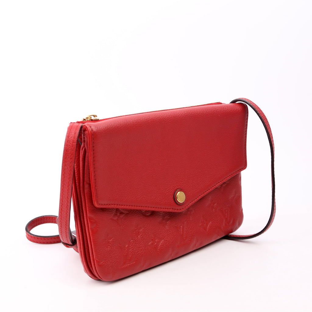Louis Vuitton Twice Bag Empreinte Red