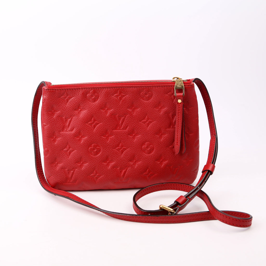 Louis Vuitton Twice Bag Empreinte Red