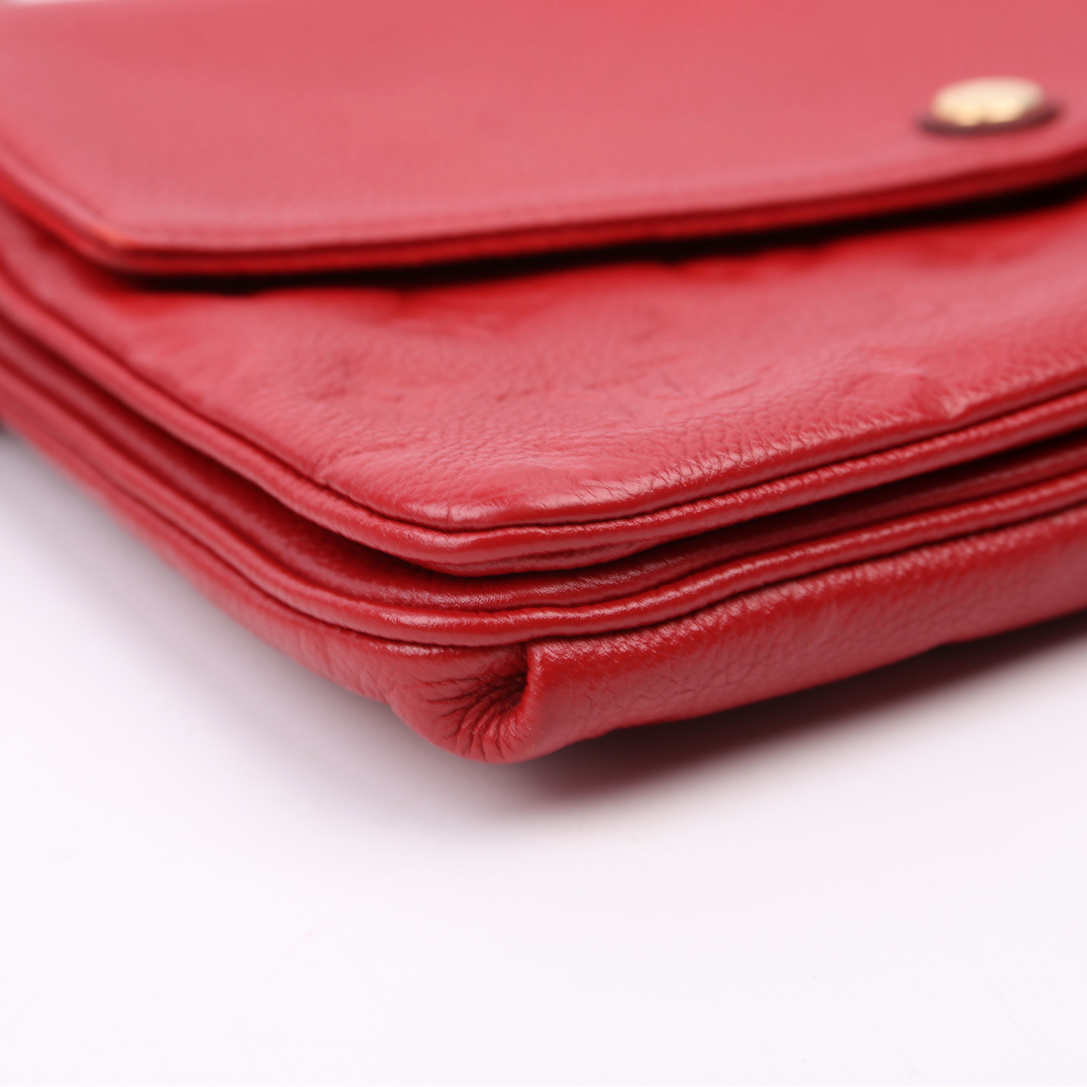 Louis Vuitton Twice Bag Empreinte Red