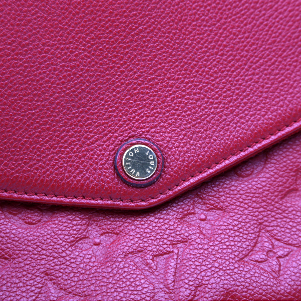 Louis Vuitton Twice Bag Empreinte Red