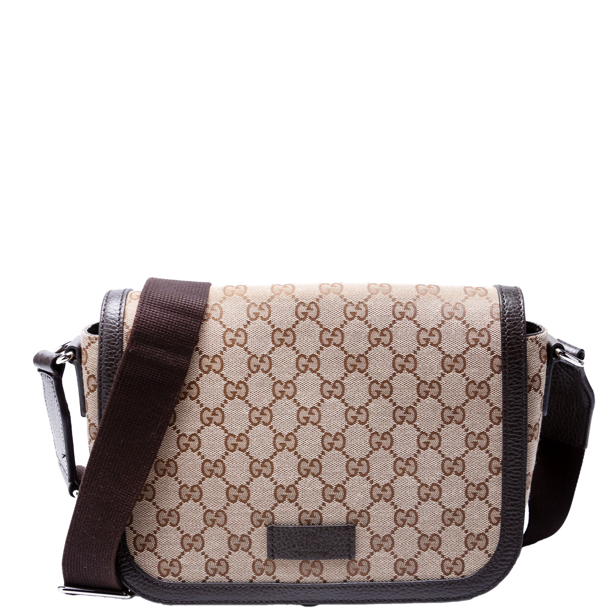 Gucci 449172 GG Canvas Messenger