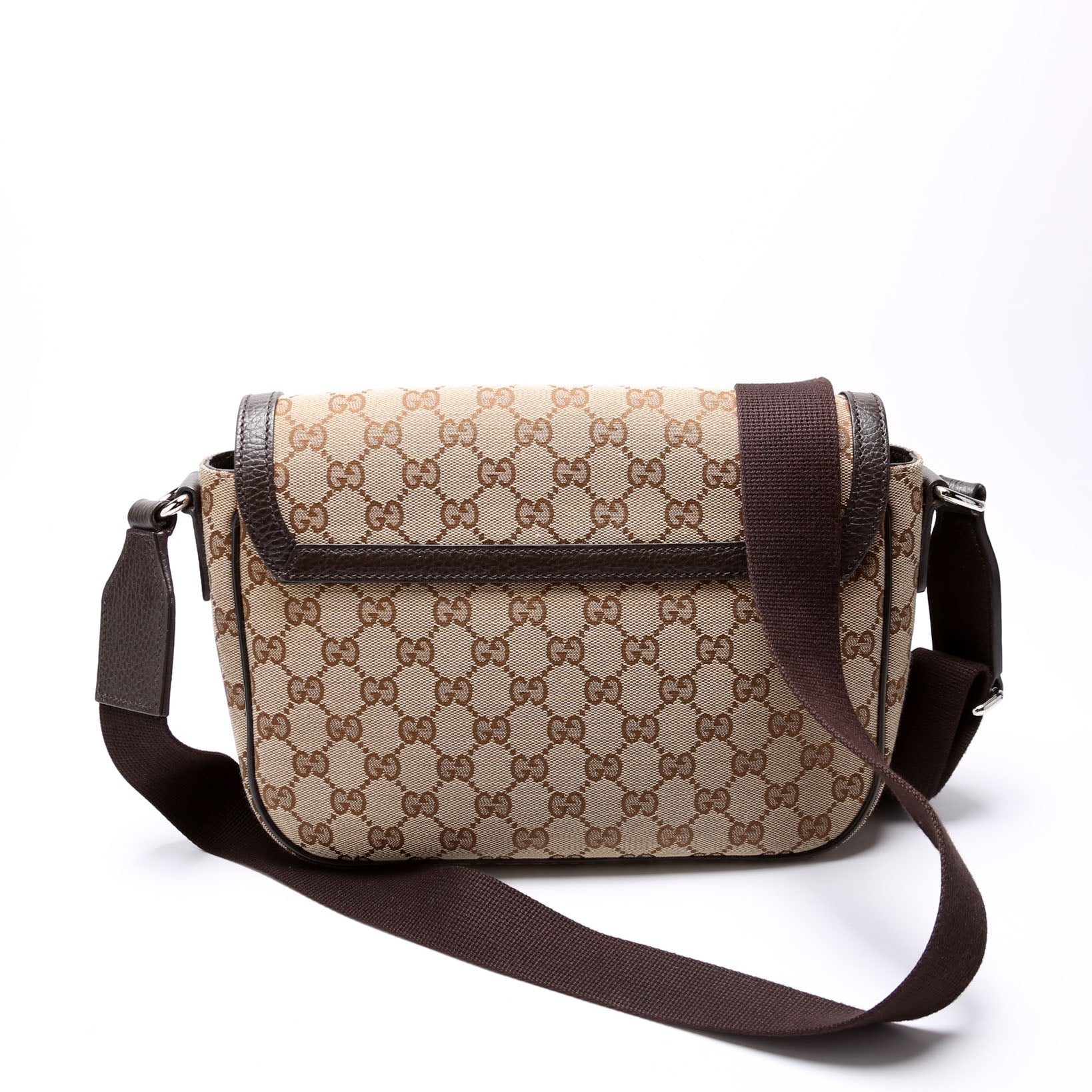 Gucci 449172 GG Canvas Messenger