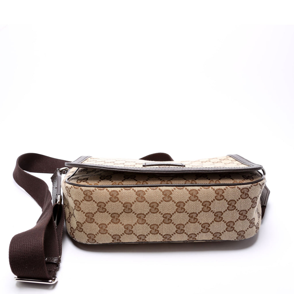 Gucci 449172 GG Canvas Messenger
