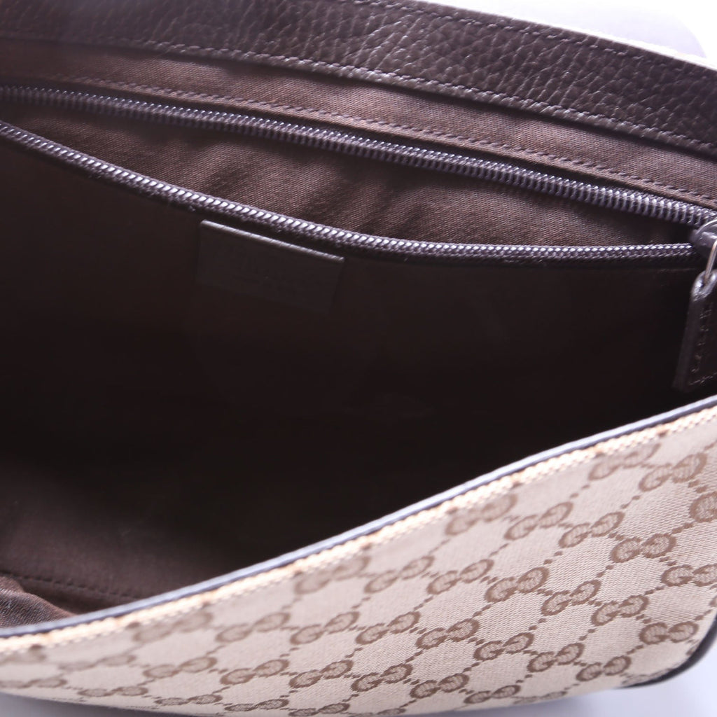 Gucci 449172 GG Canvas Messenger