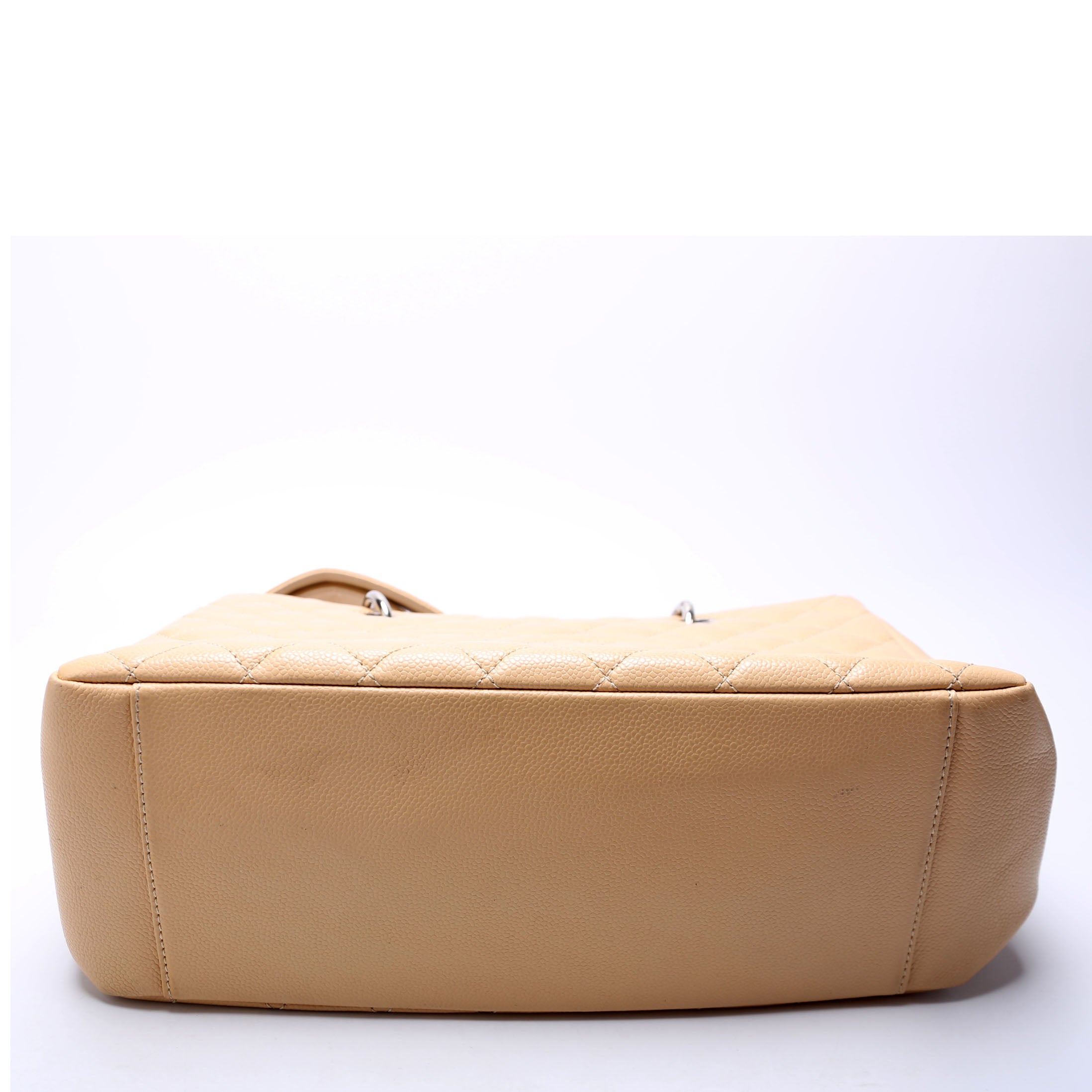 Chanel Grand Shopping Tote Caviar Tan