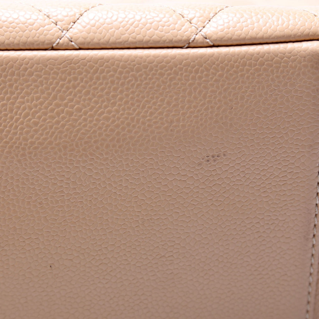 Chanel Grand Shopping Tote Caviar Tan