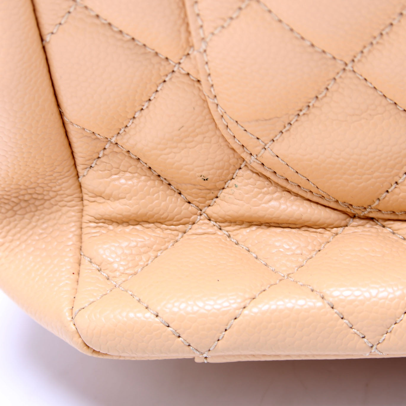 Chanel Grand Shopping Tote Caviar Tan