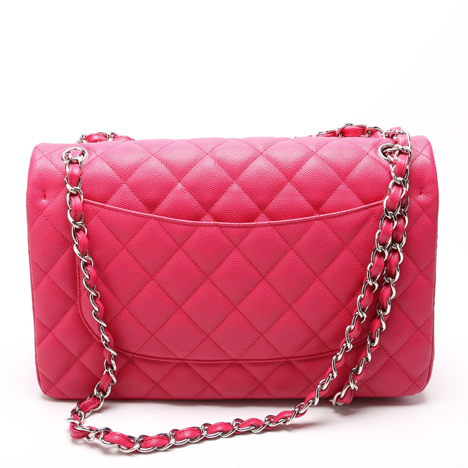 Chanel Classic Flap Jumbo Caviar RFID Pink